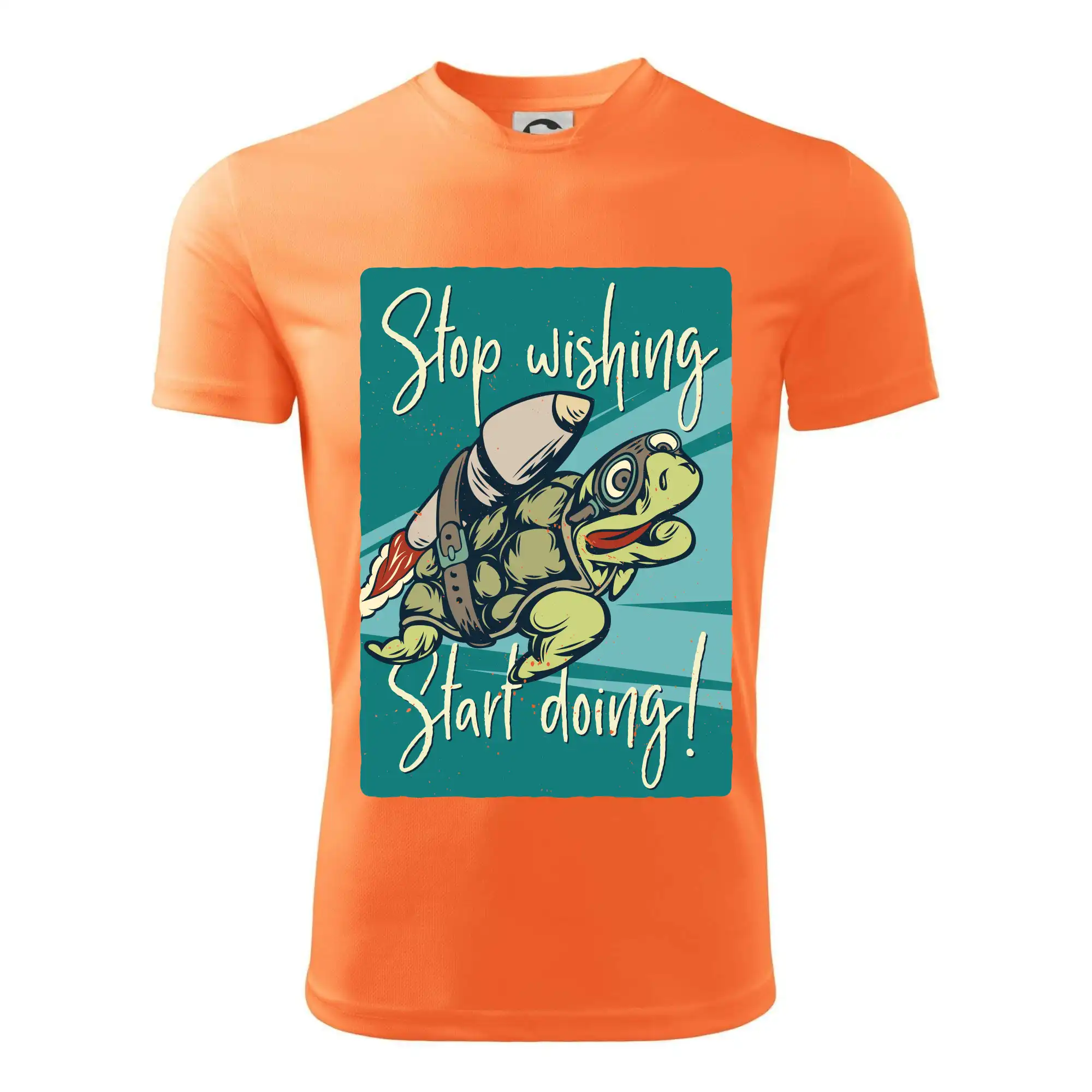 Stop wishing start doing želva
