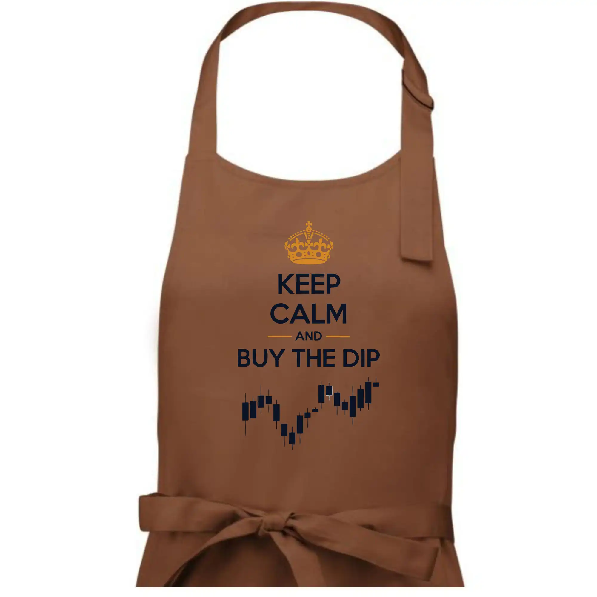 Keep Calm and Buy the Dip - koruna  a graf
