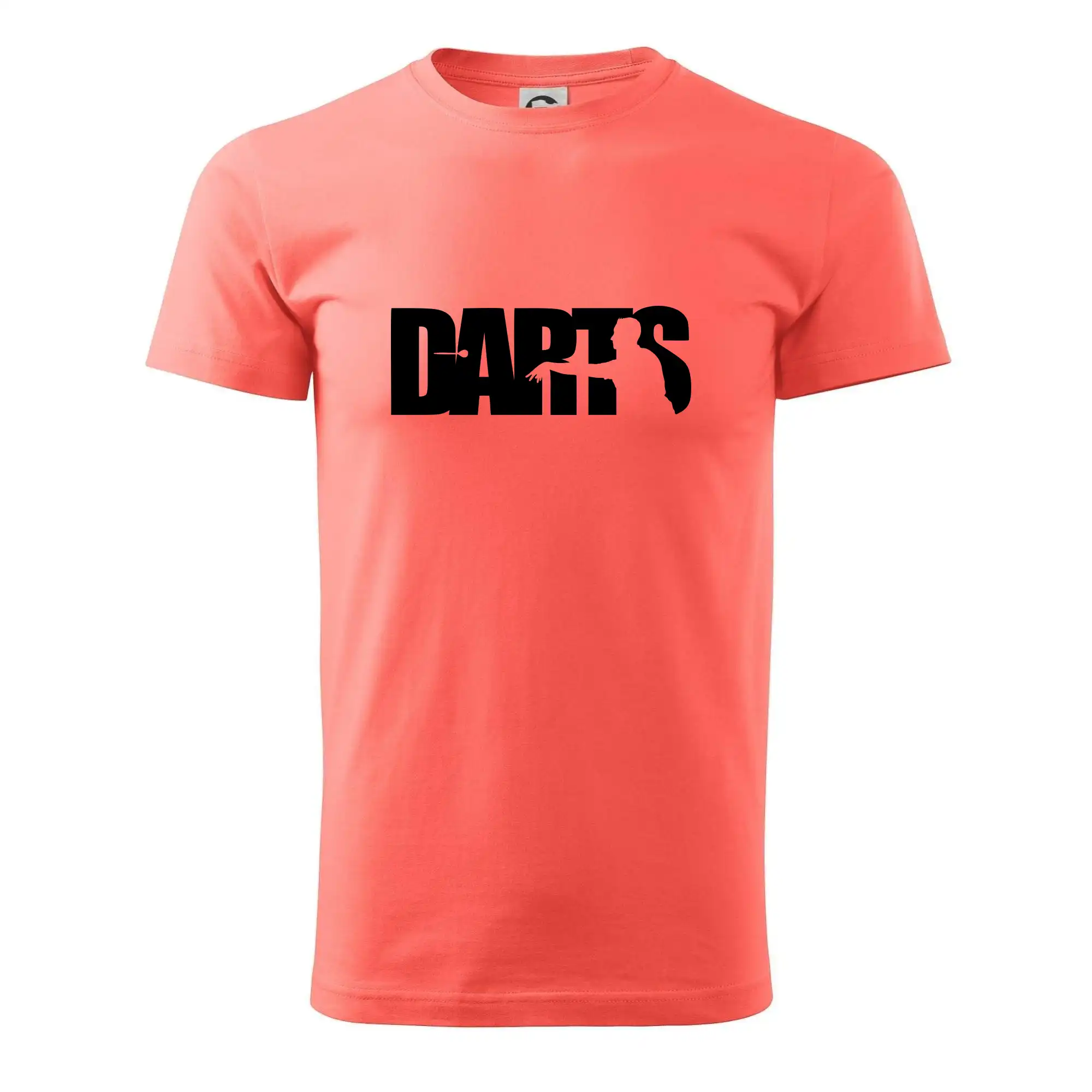 Darts - nápis se šipkařem