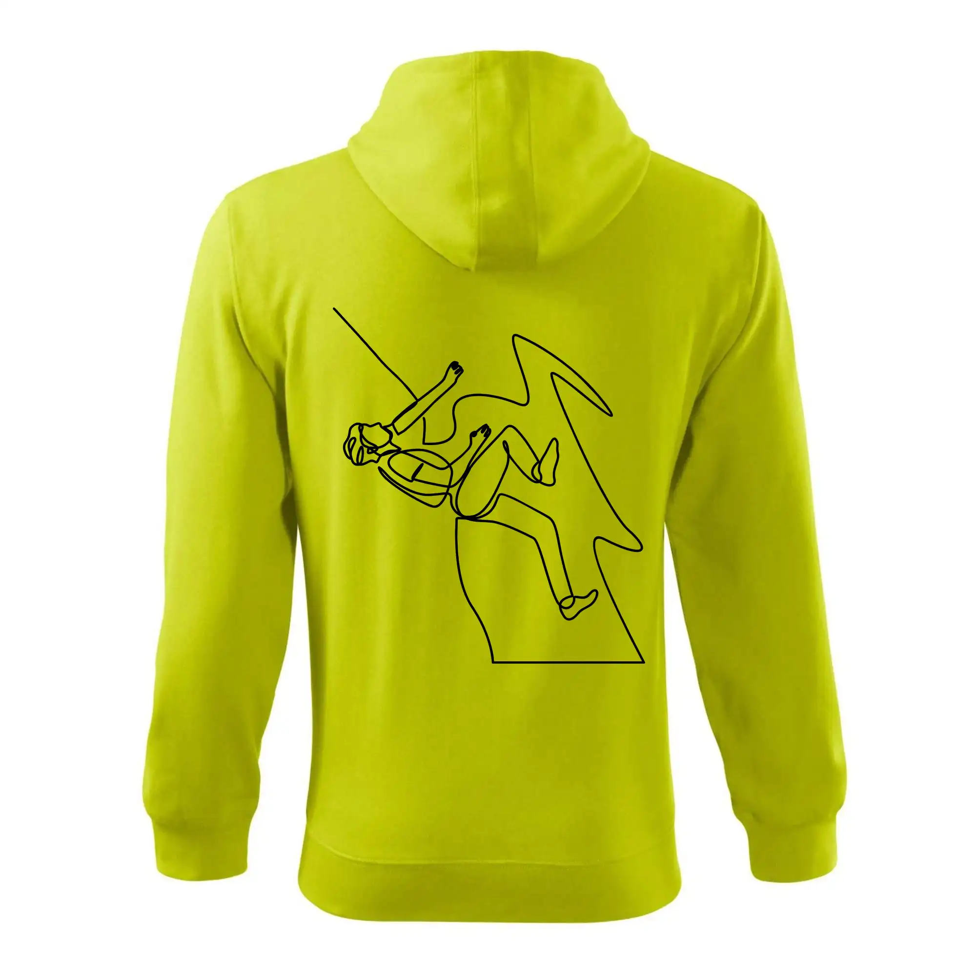 Lezec na skále jedním tahem