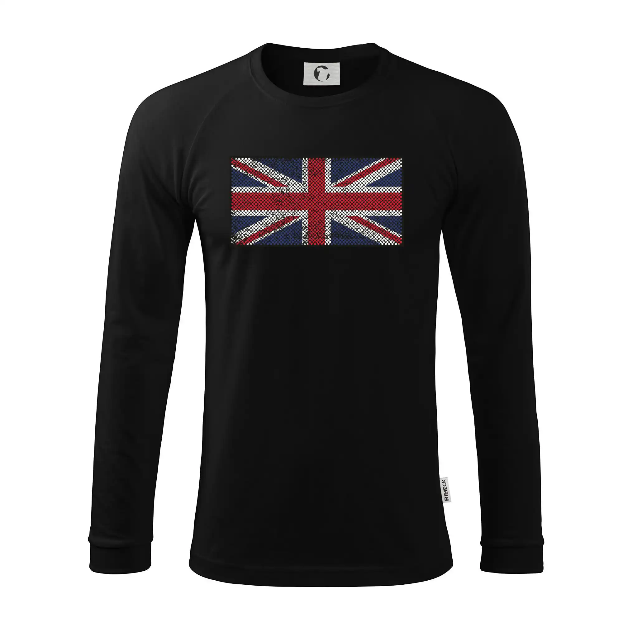 Britská vlajka tečkovaná