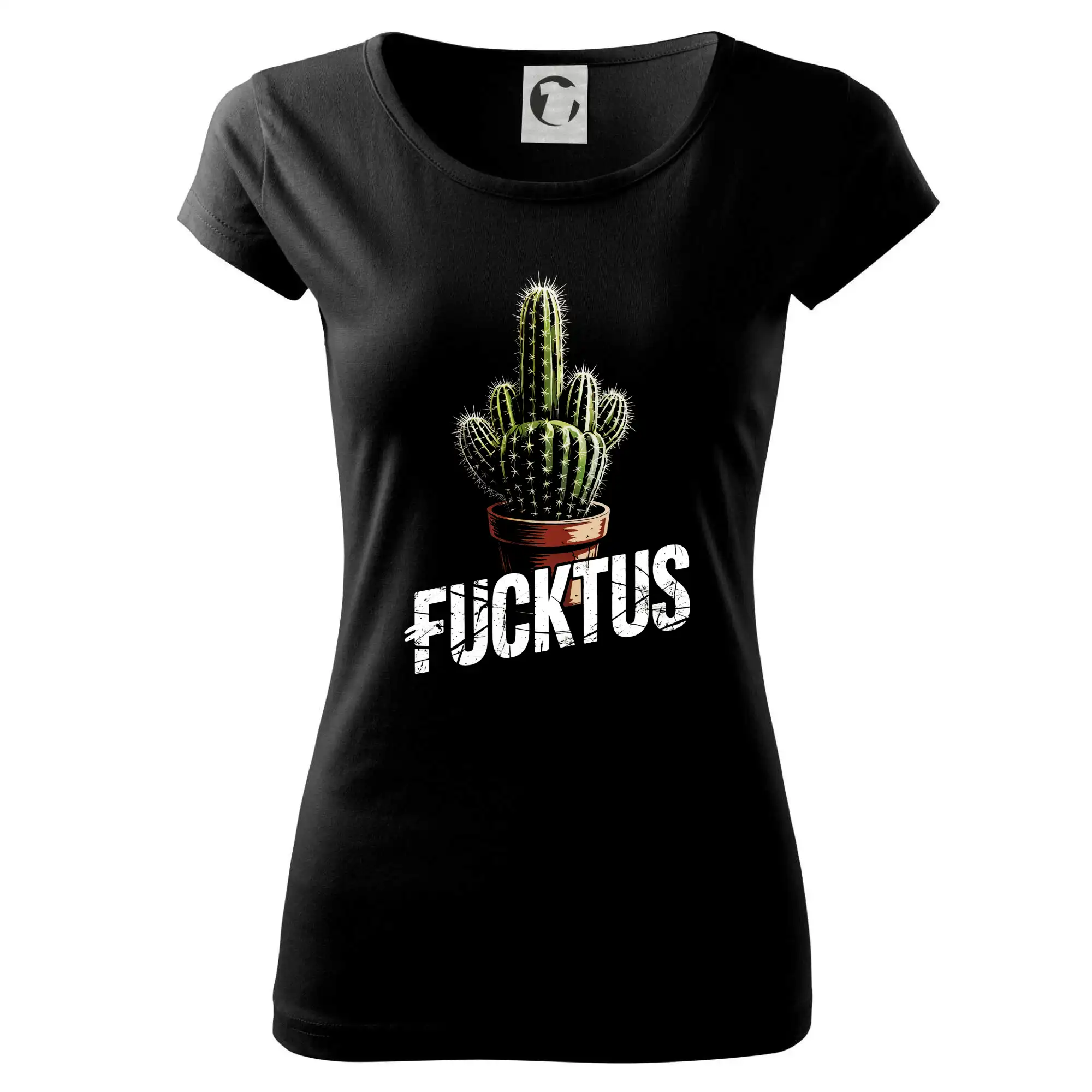 Tričká na párty - Fucktus - Dámske tričko Pure