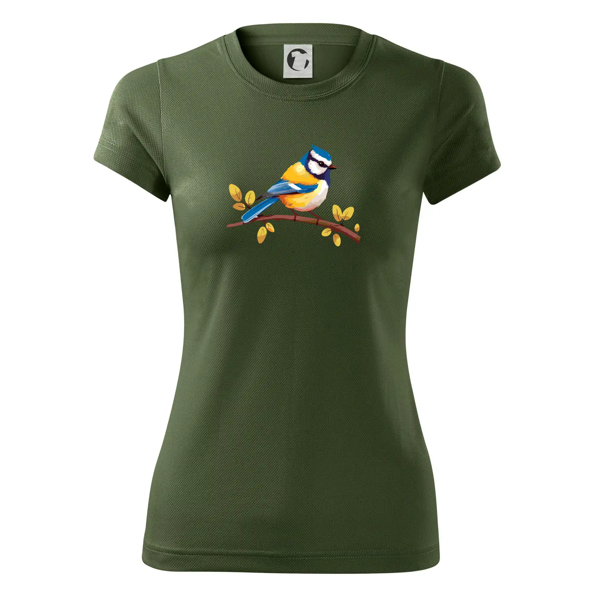 Sýkorka modřinka kreslená