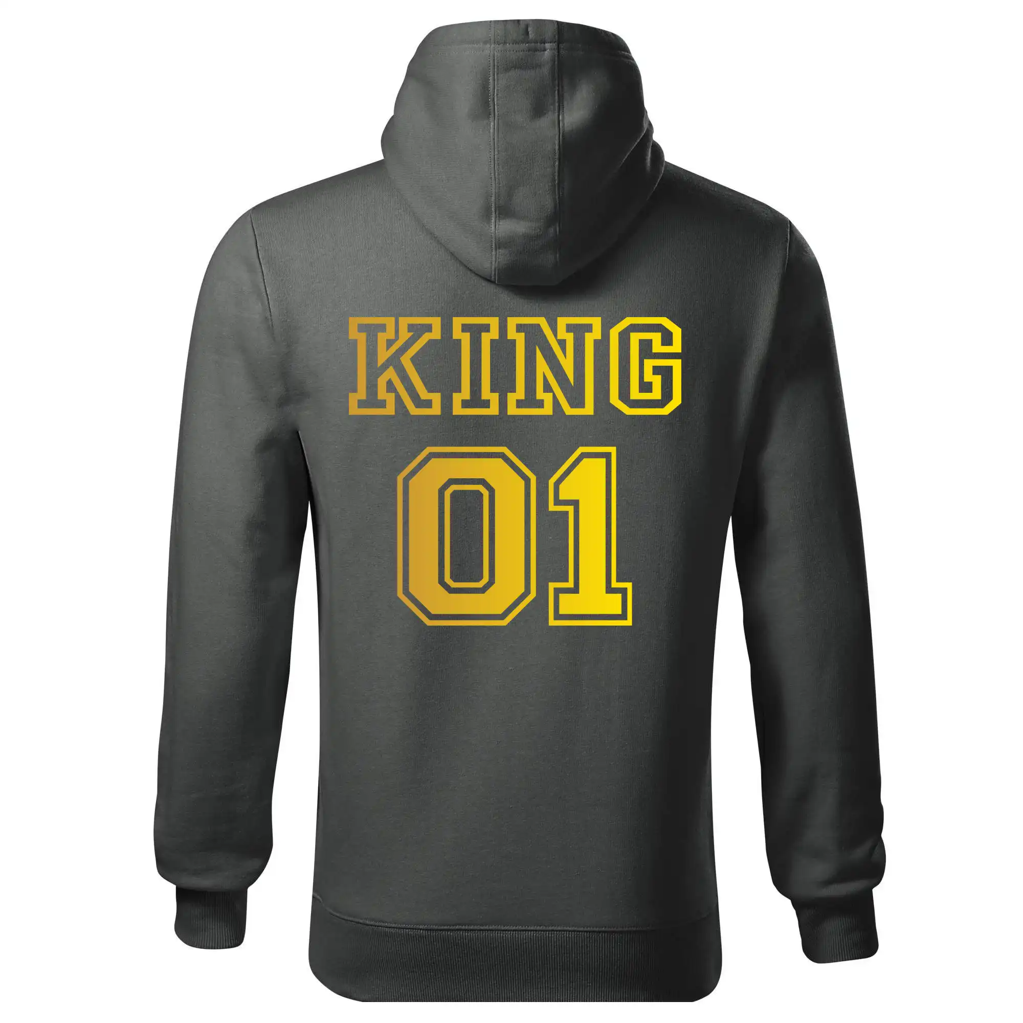 King - Queen - 01 dres - zlatá potlač