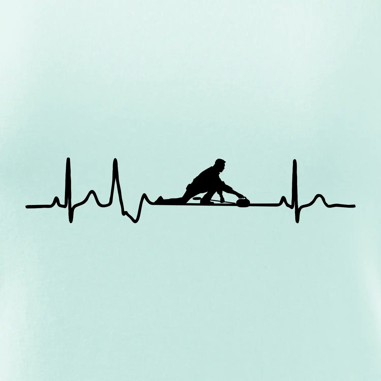 EKG curling