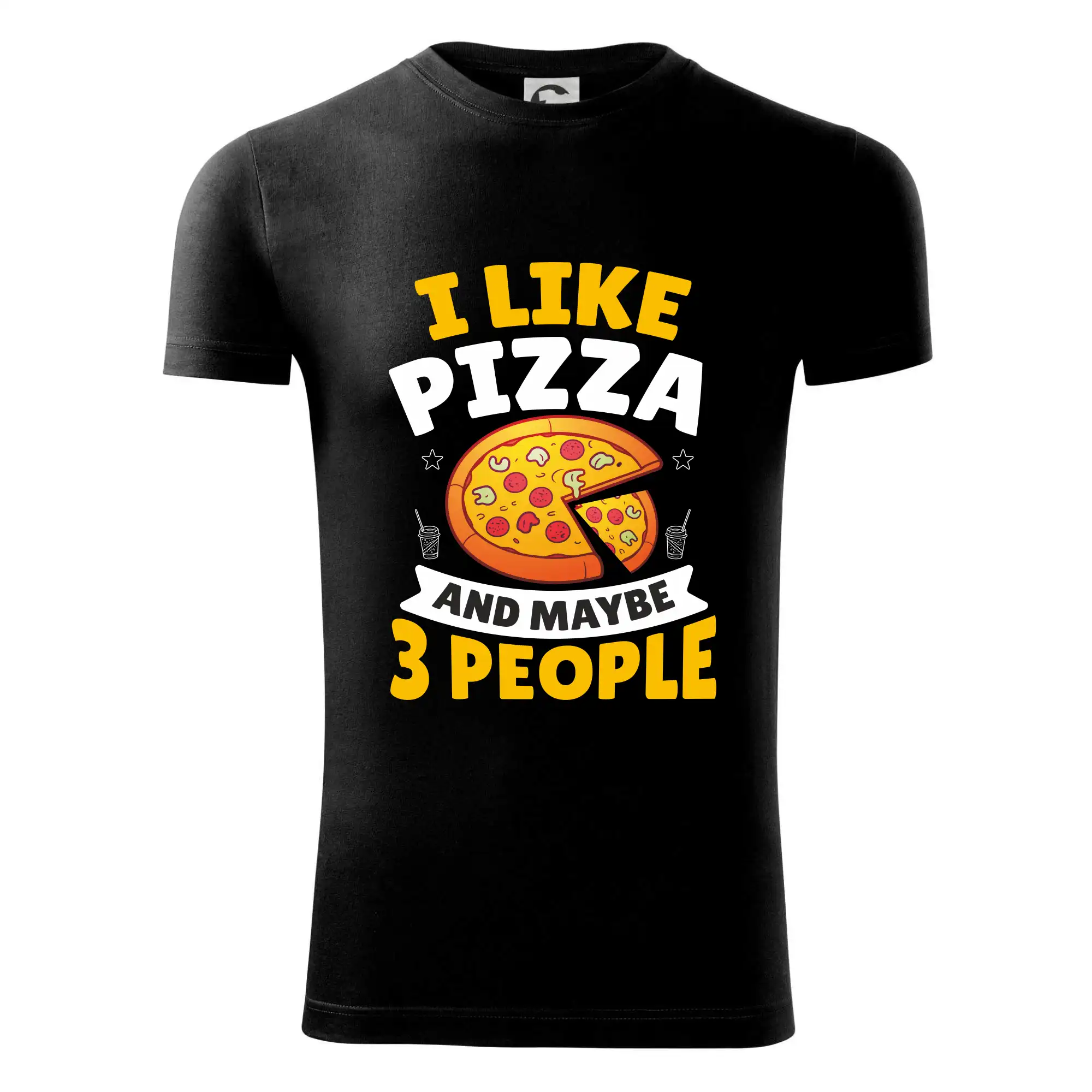 I like pizza and maybe 3 people