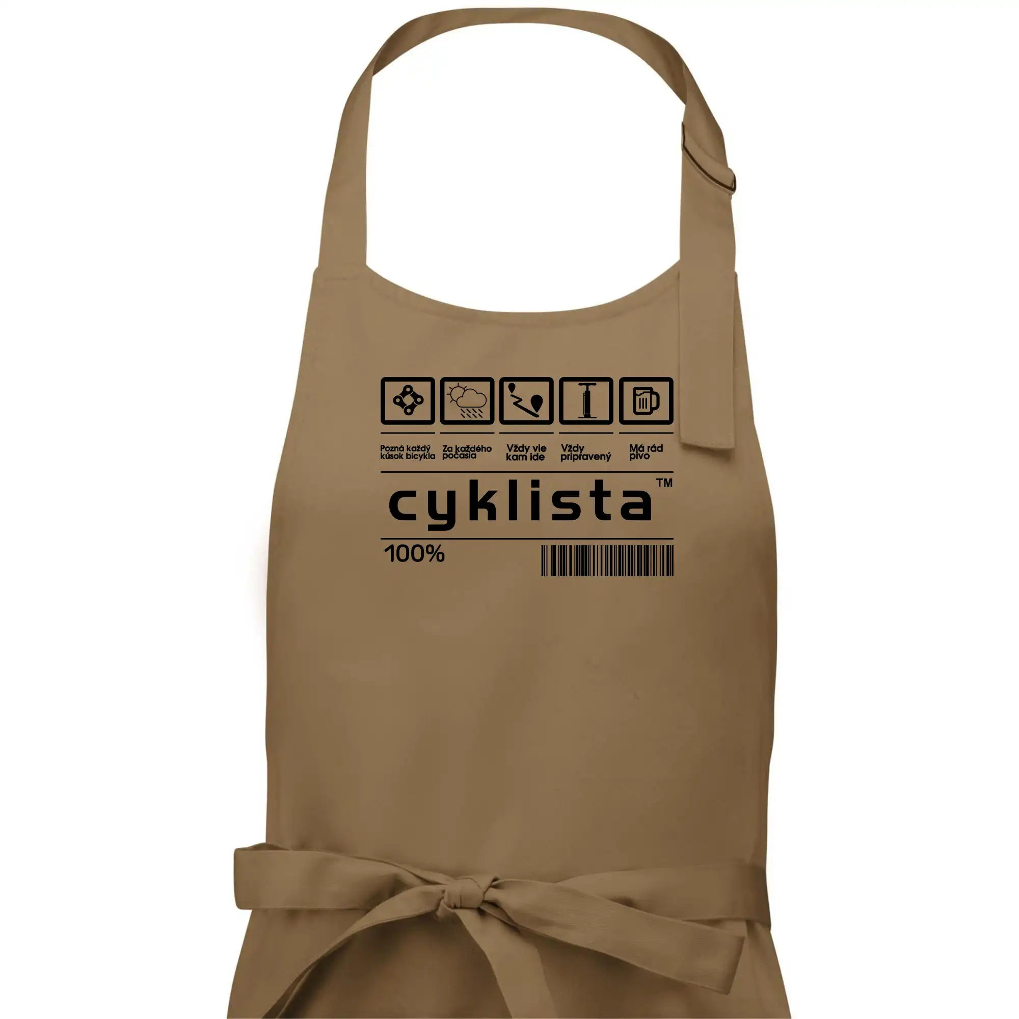 Čiarový kód - cyklista