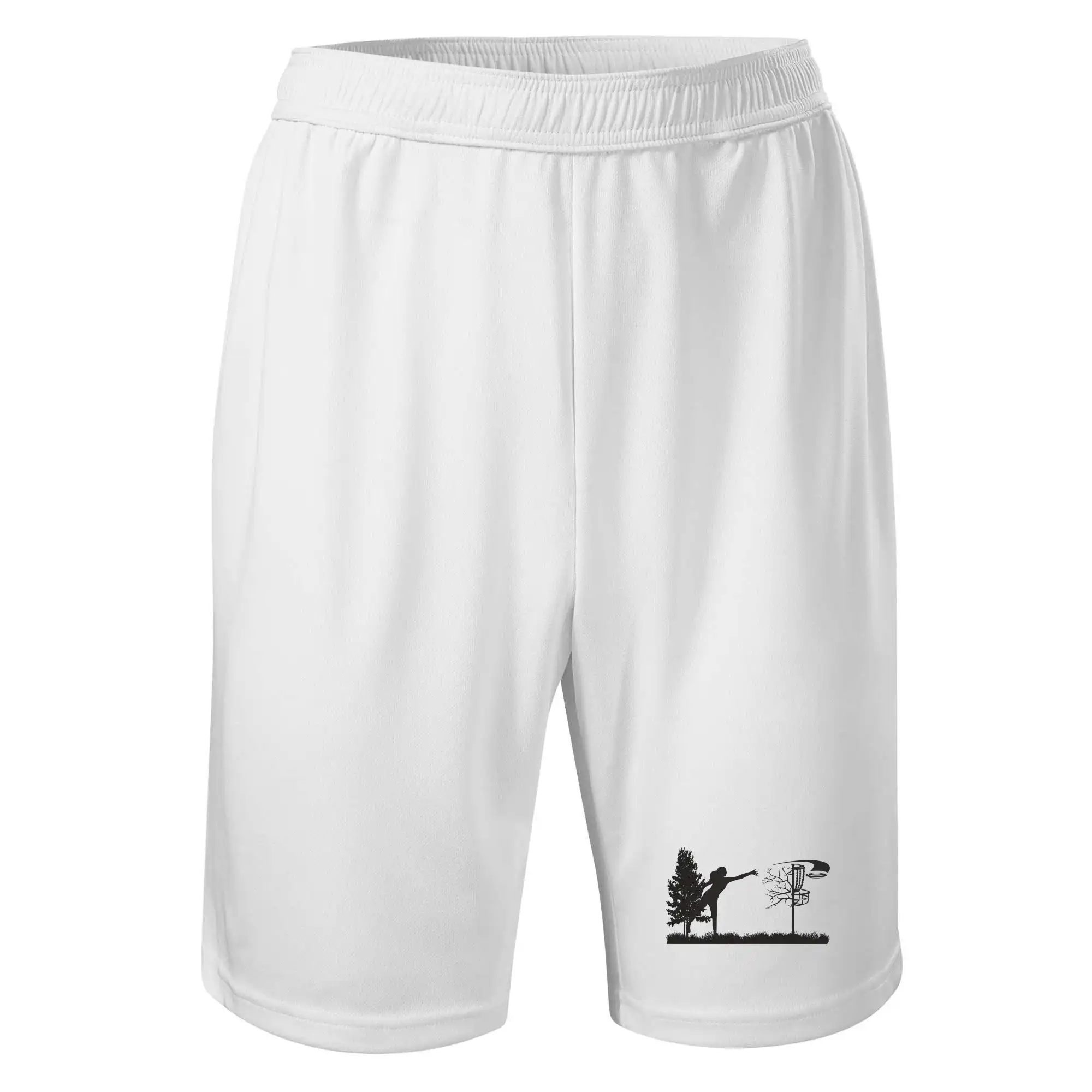 Disc golf - žena černý obrázek