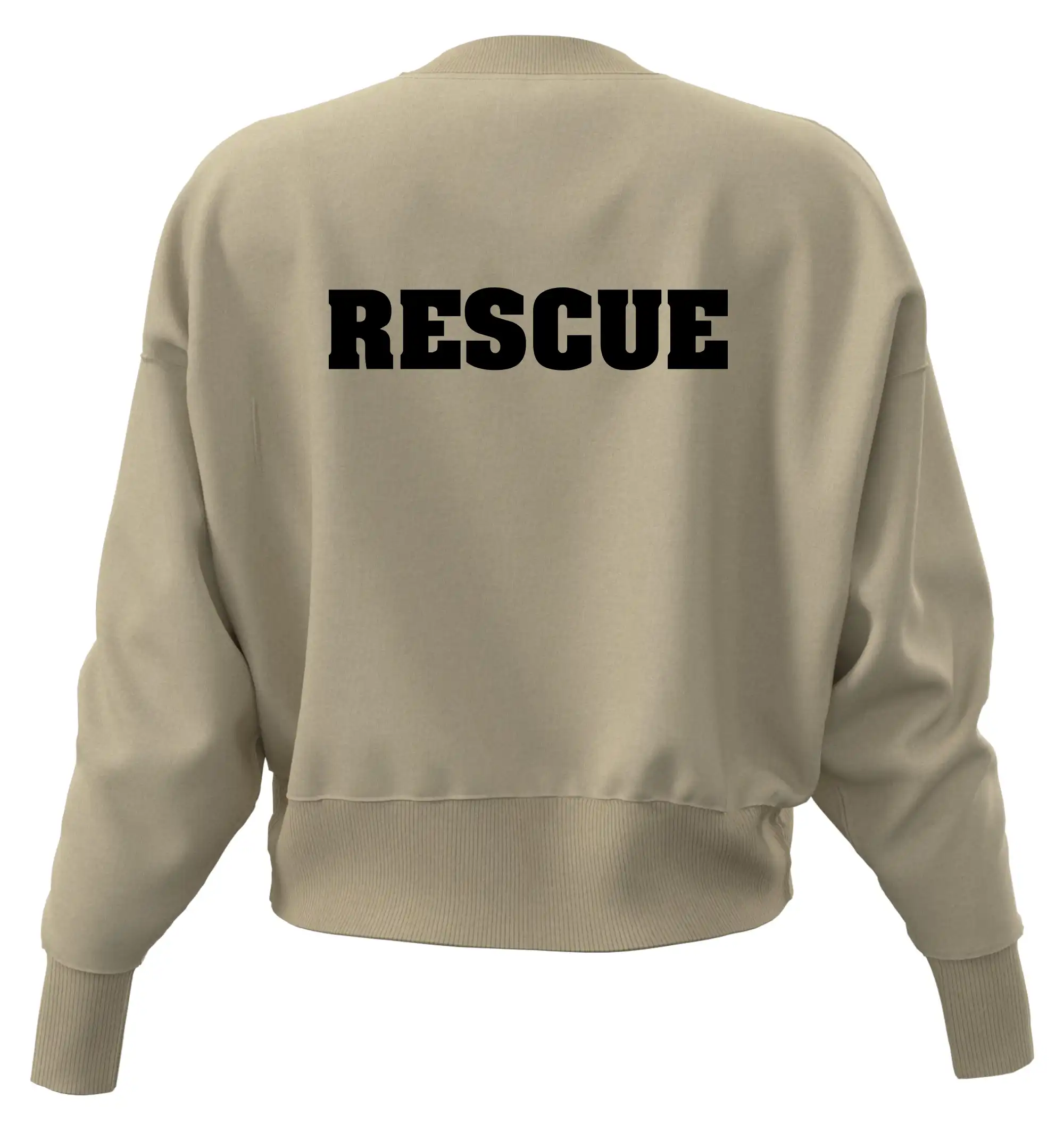 Rescue - Hviezda na prsníku + nápis na chrbte