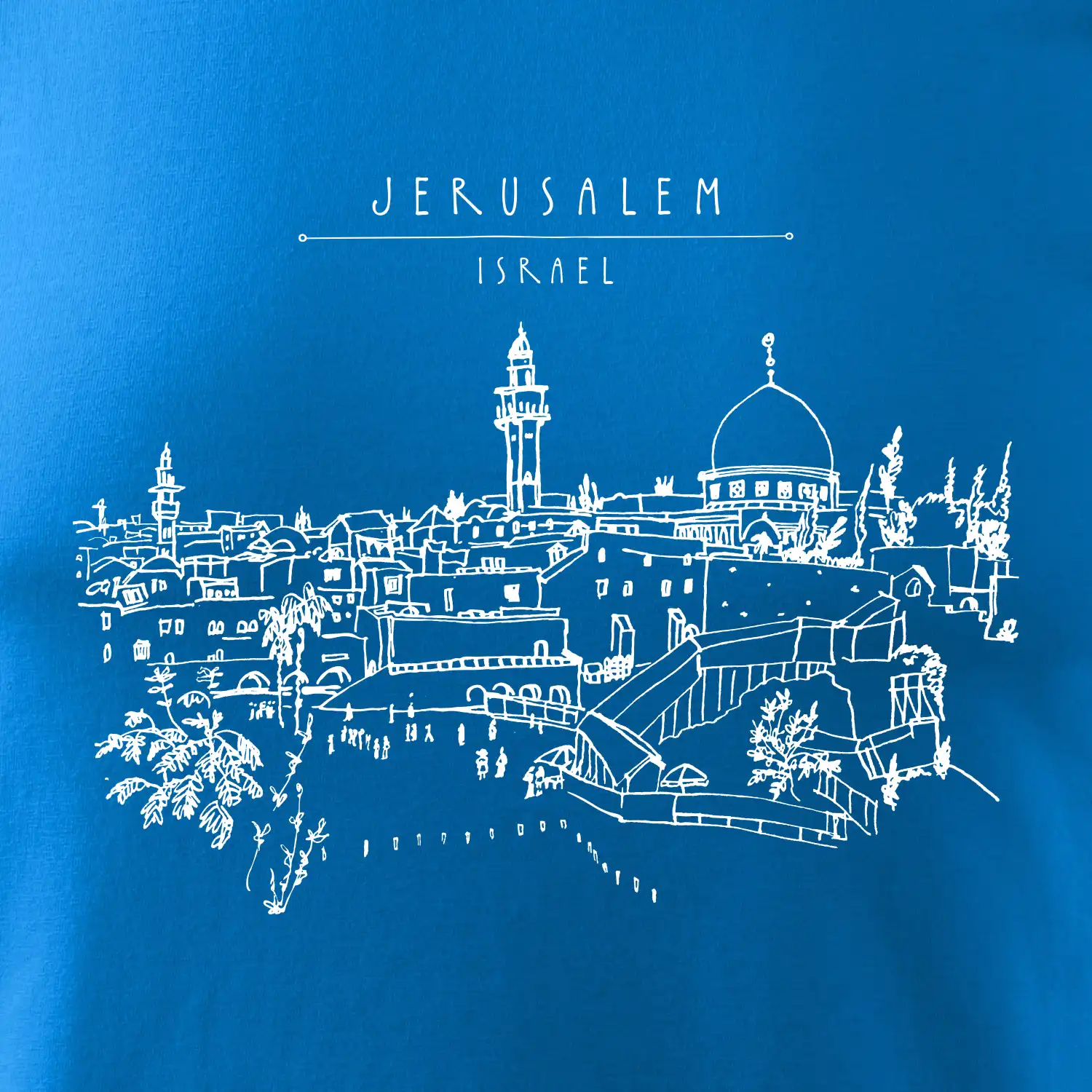 Kreslený Jeruzalém
