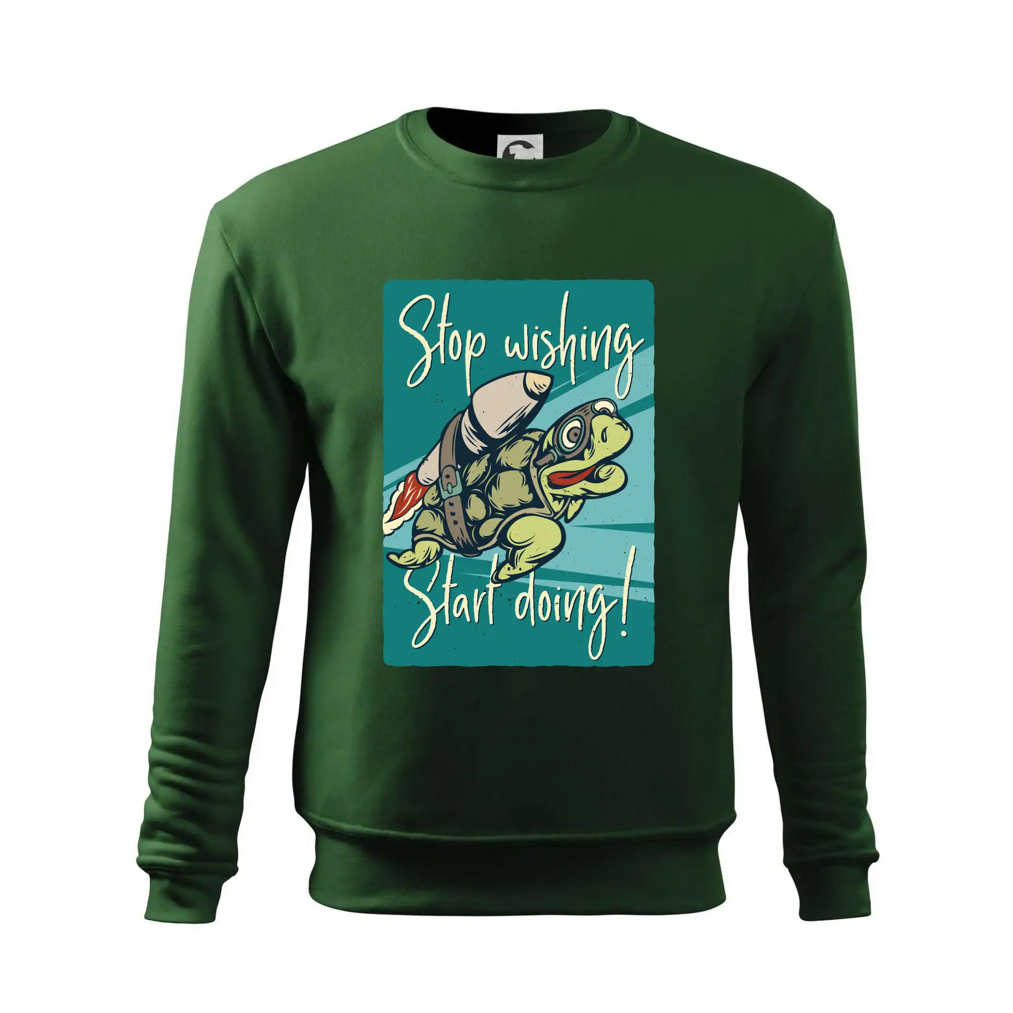 Stop wishing start doing želva