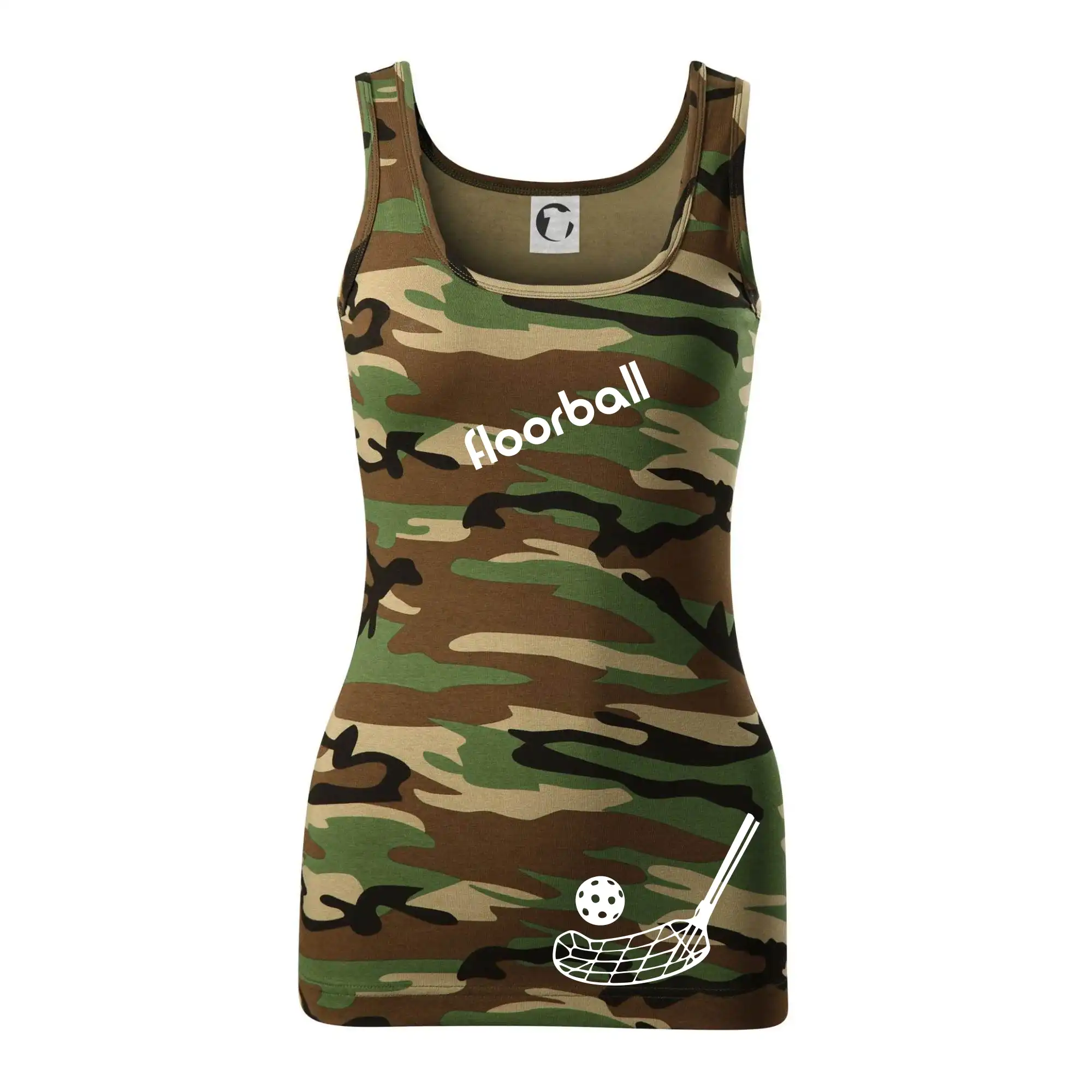 Floorball nápis šikmo