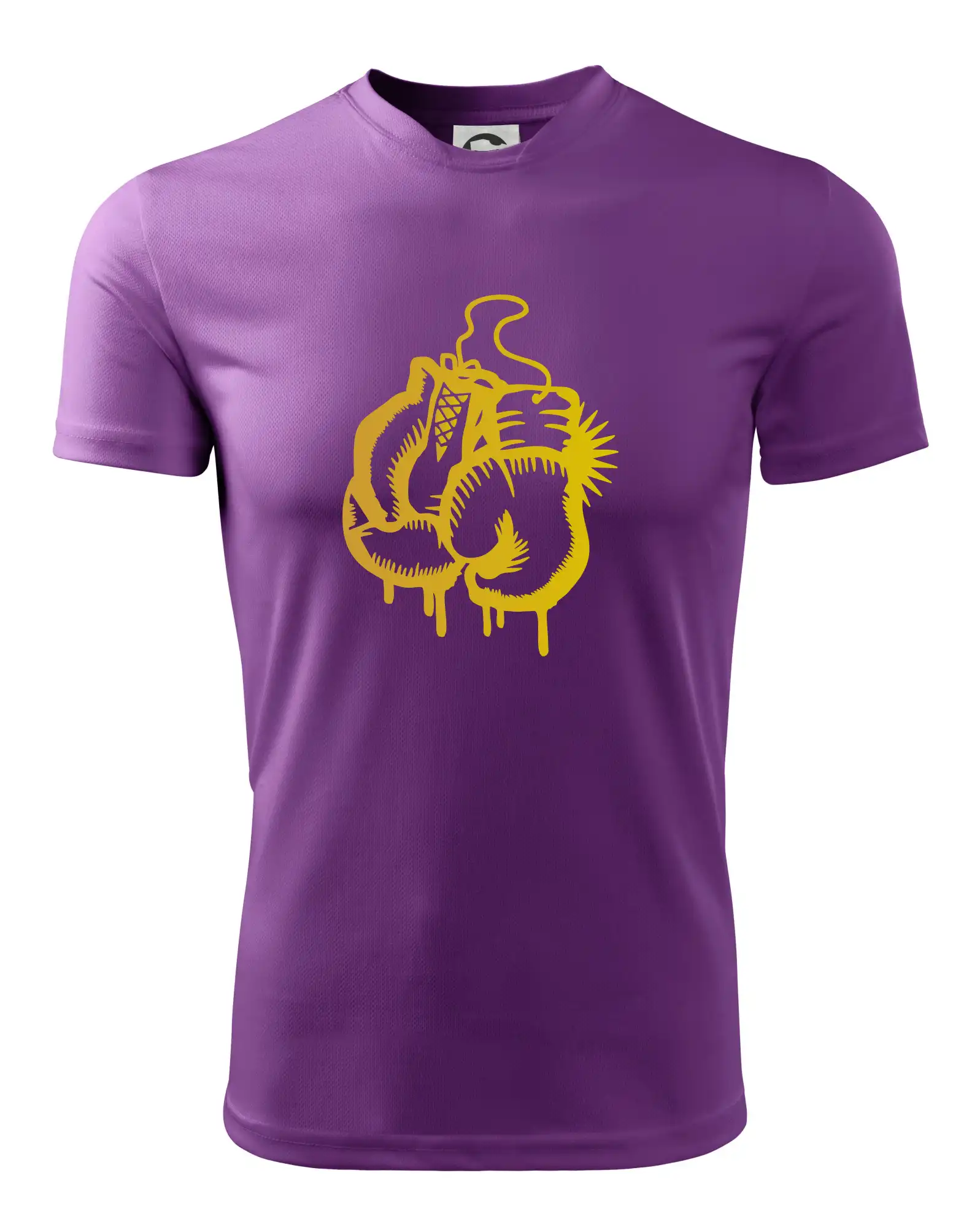 Box rukavice - zlatý potisk