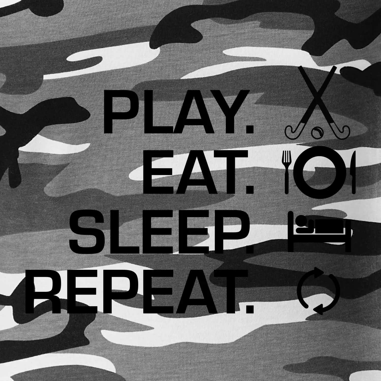Play eat sleep repeat pozemní hokej