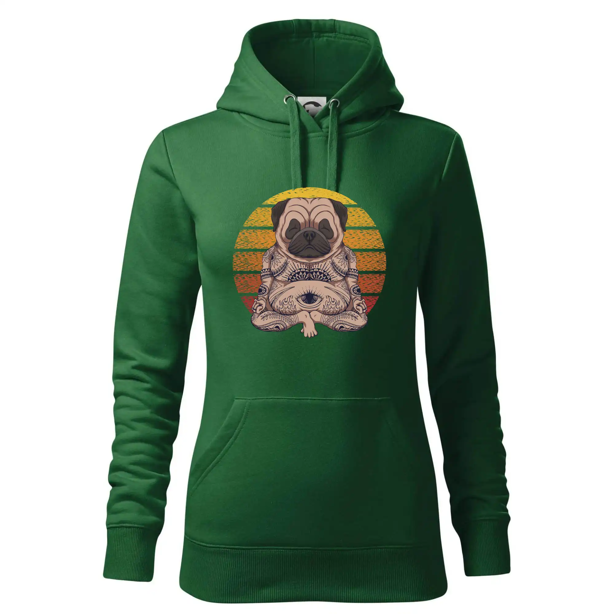Yoga meditace - pug