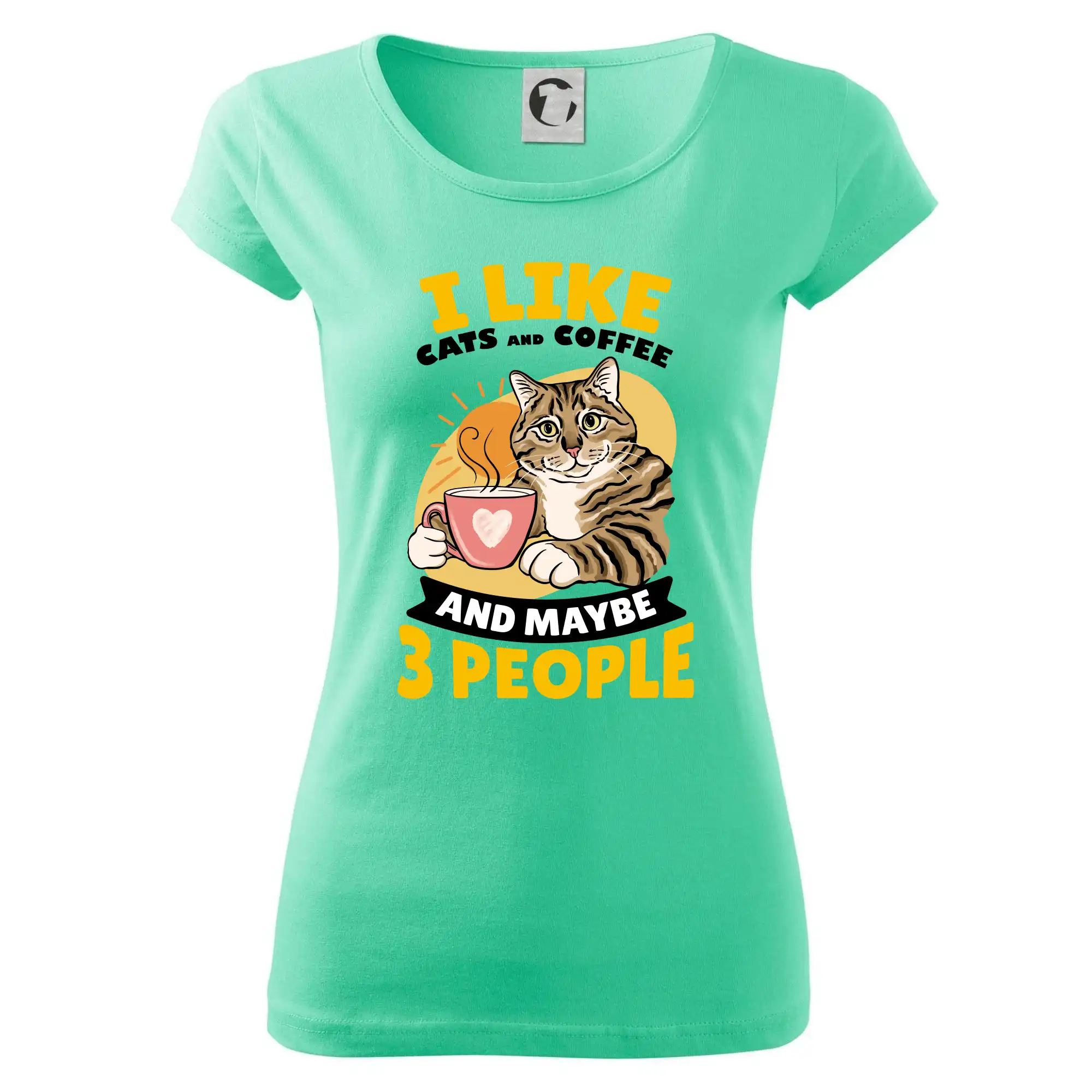 I like cats and coffee and maybe 3 people