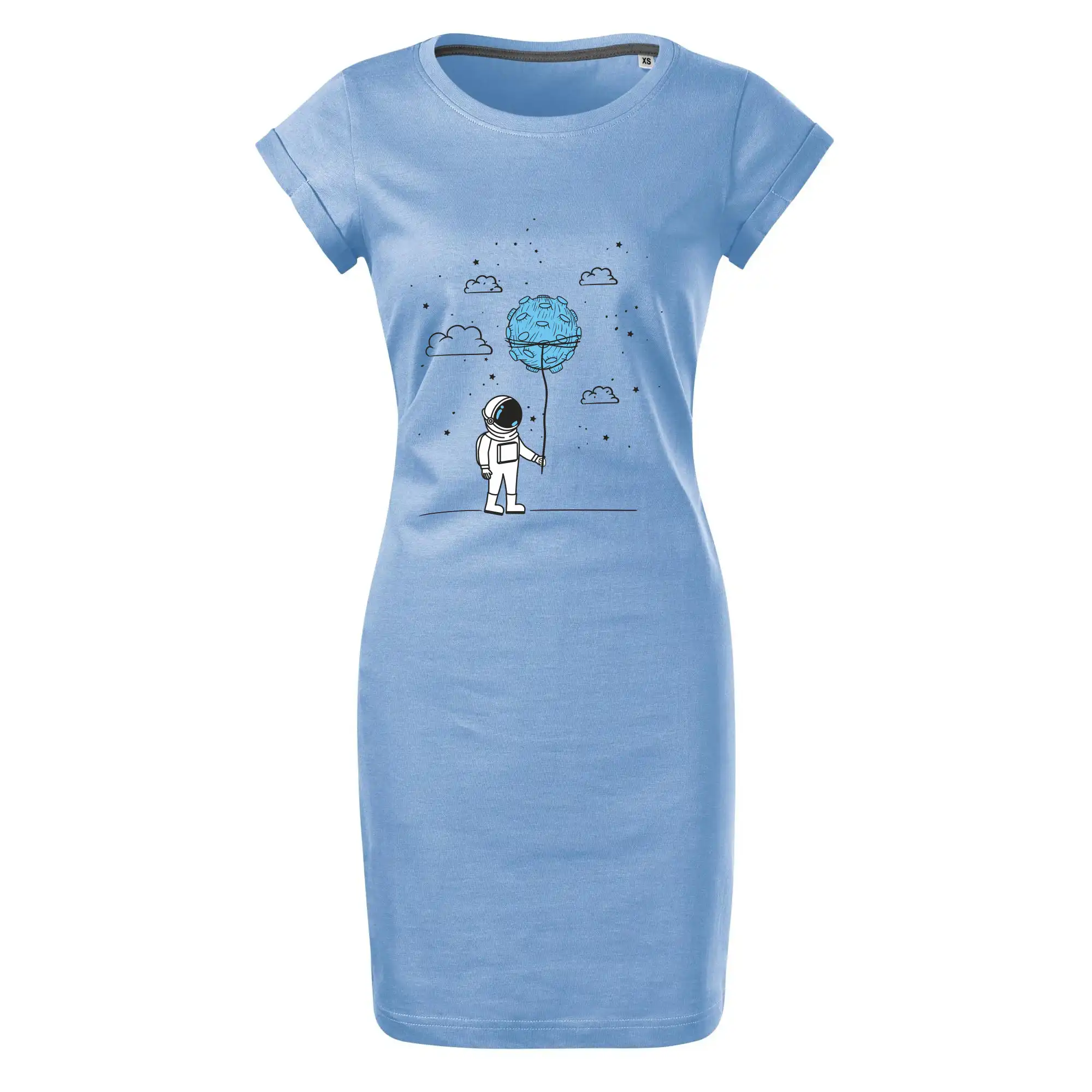 Astronaut s balónkem