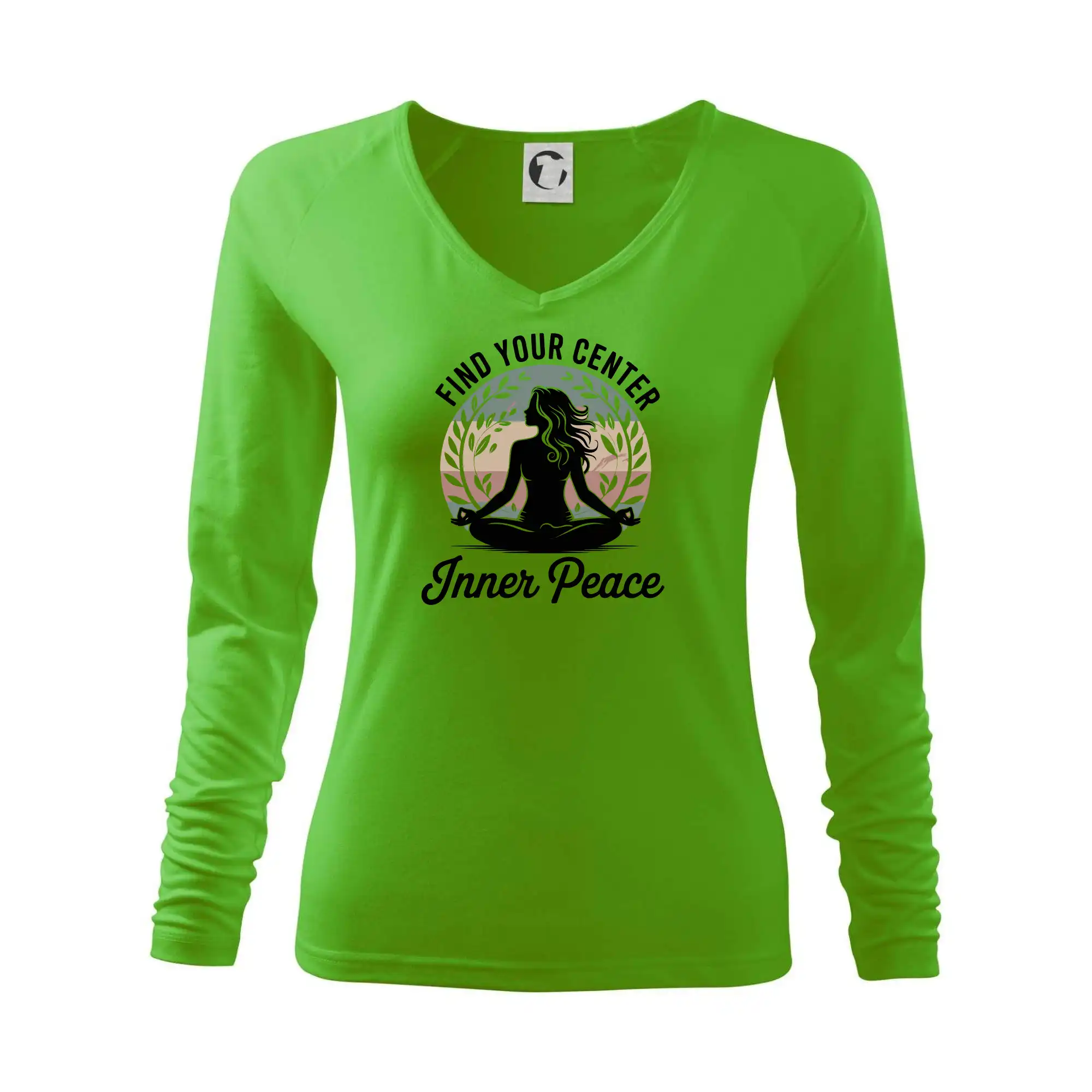 Tričká na jógu - Yoga Inner Peace - Tričko dámske Elegance