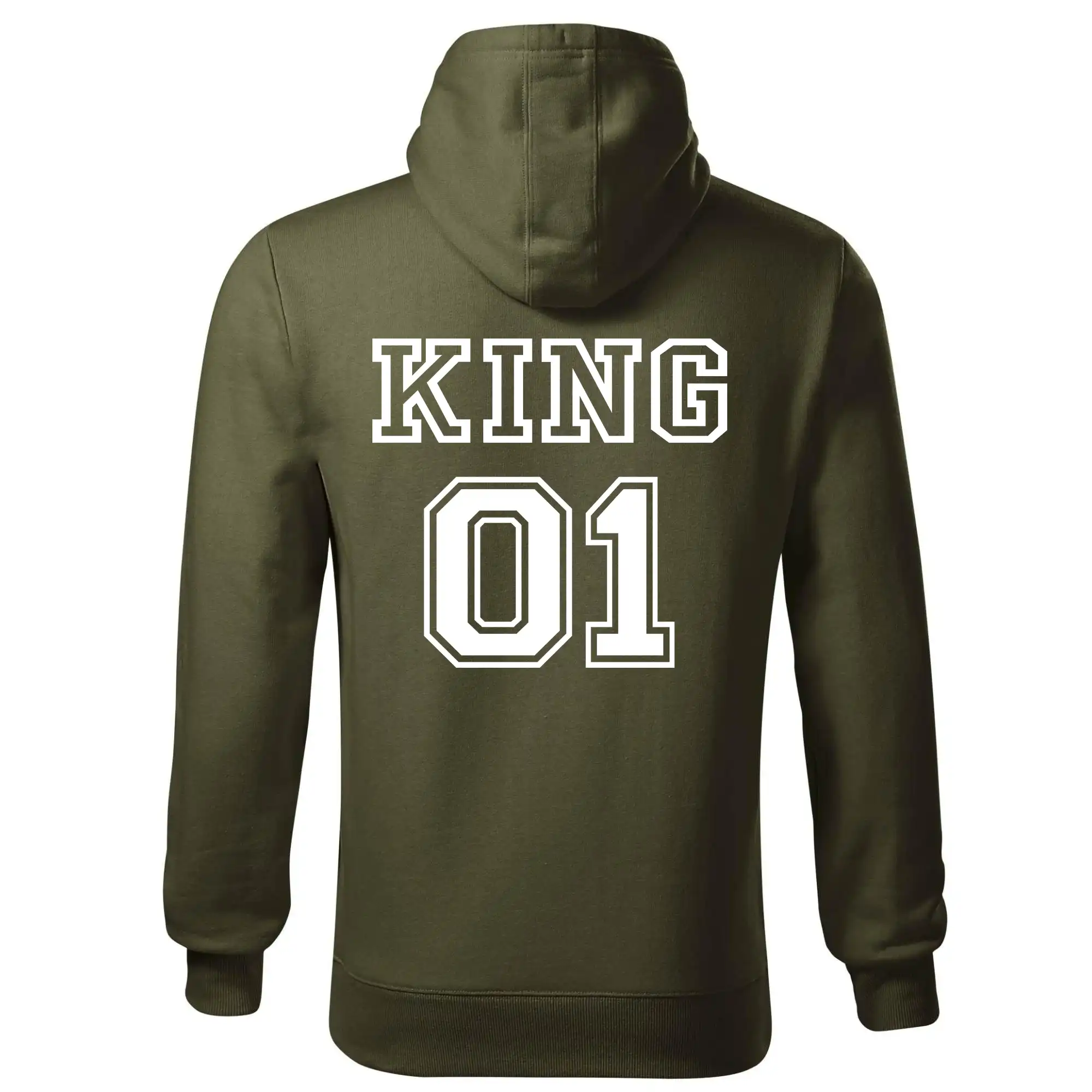 King - Queen - 01 dres (čiernobiela)