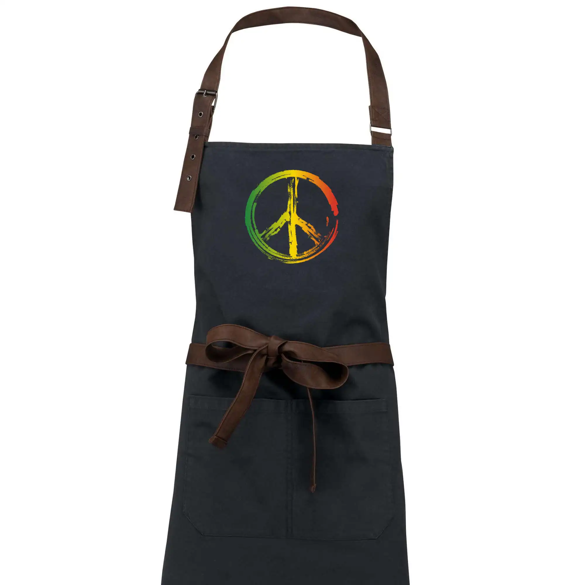 Tričká pre pohodový ľudí - Peace symbol paint - Zástera Vintage