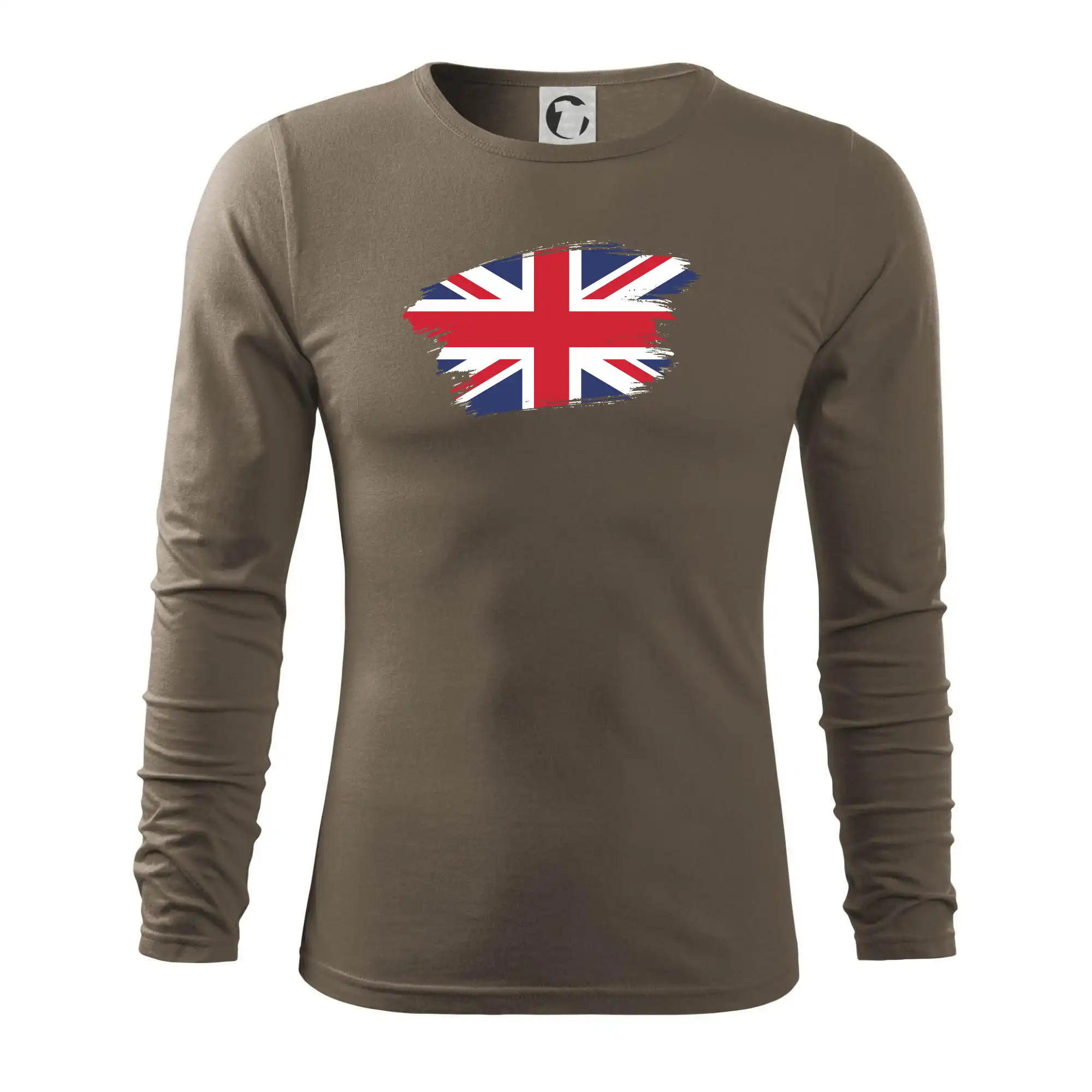 Britská vlajka roztrhaná