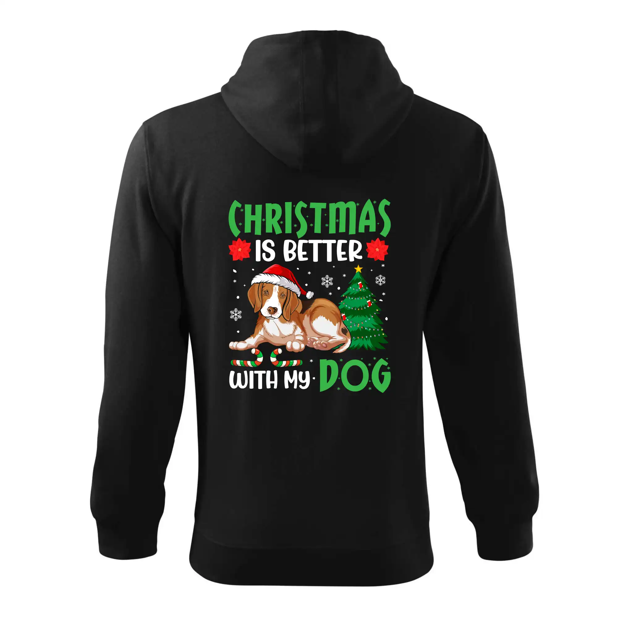 Christmas is better with my dog