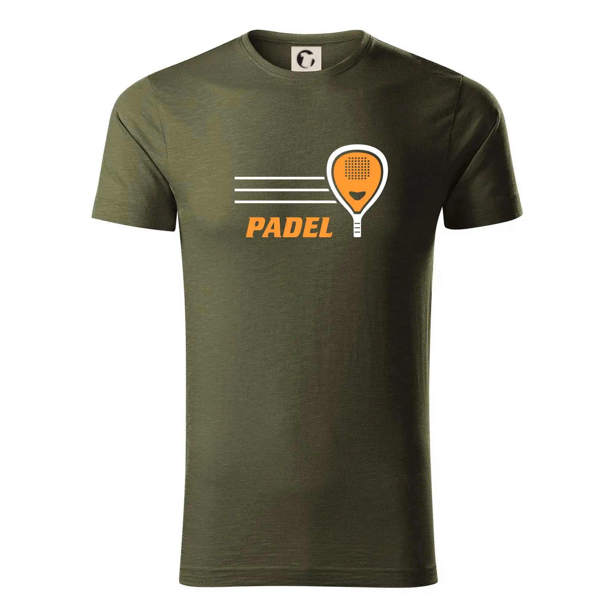 Padel - oranžová raketa