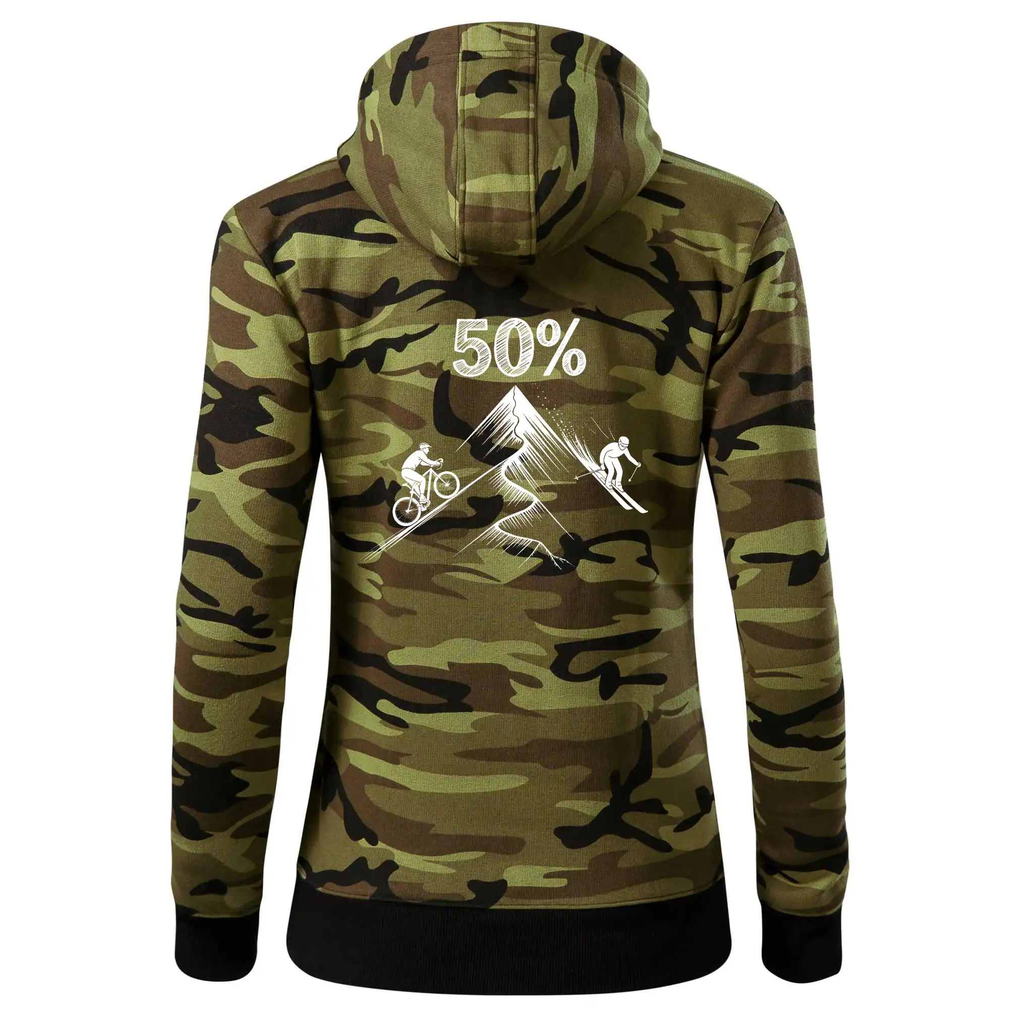 Narozeniny cyklista a lyžař 50