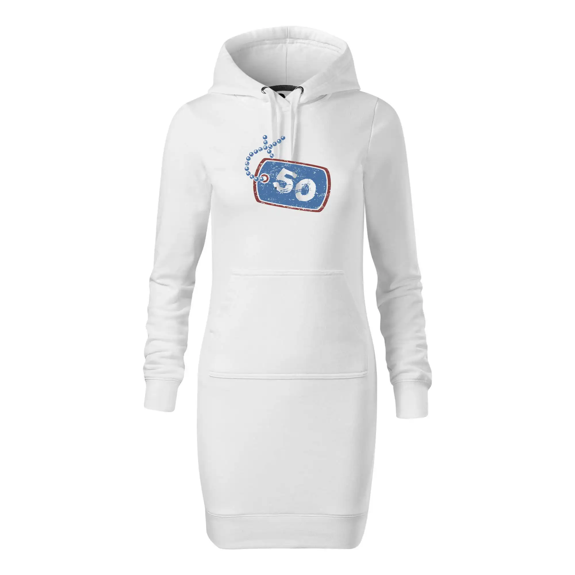 50 na krku štítek