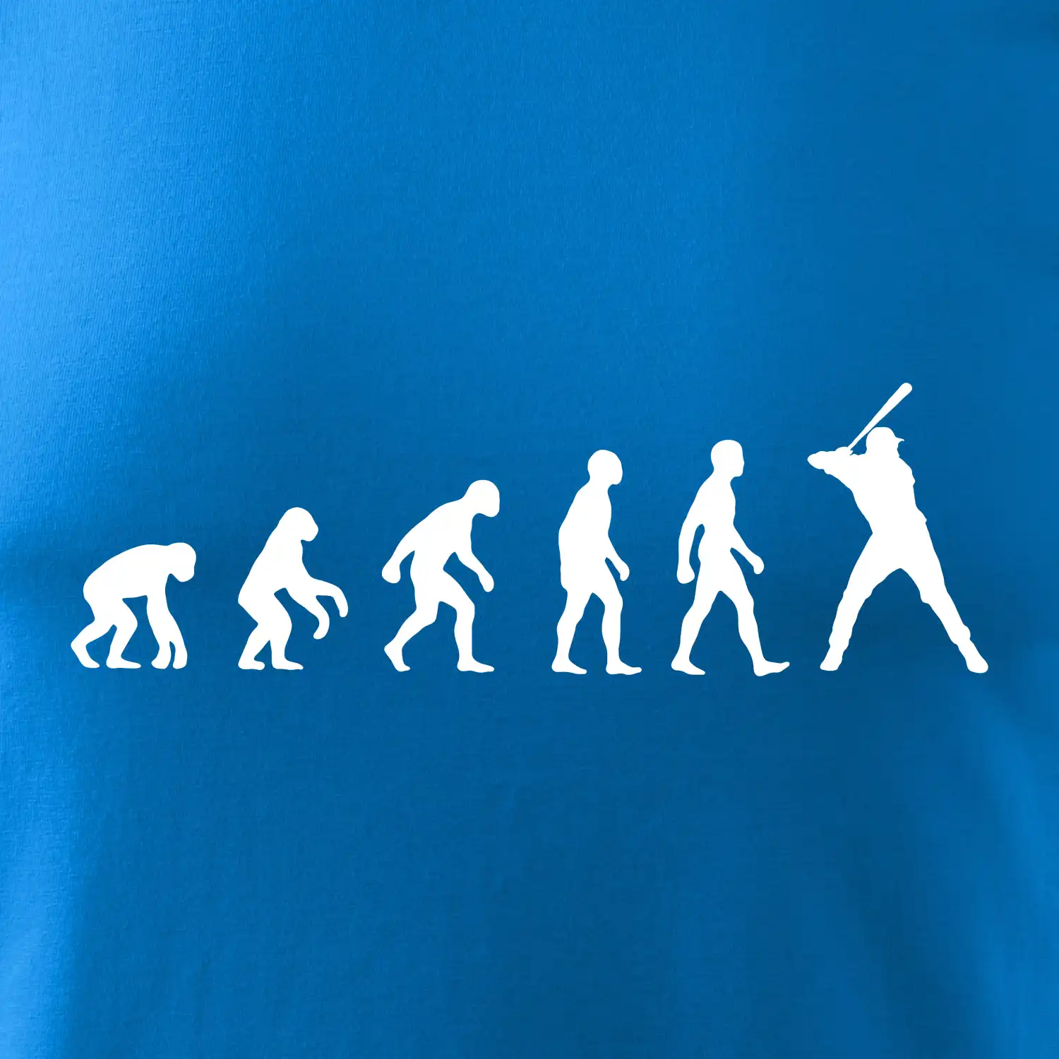 Evoluce baseball pálkař nápřah