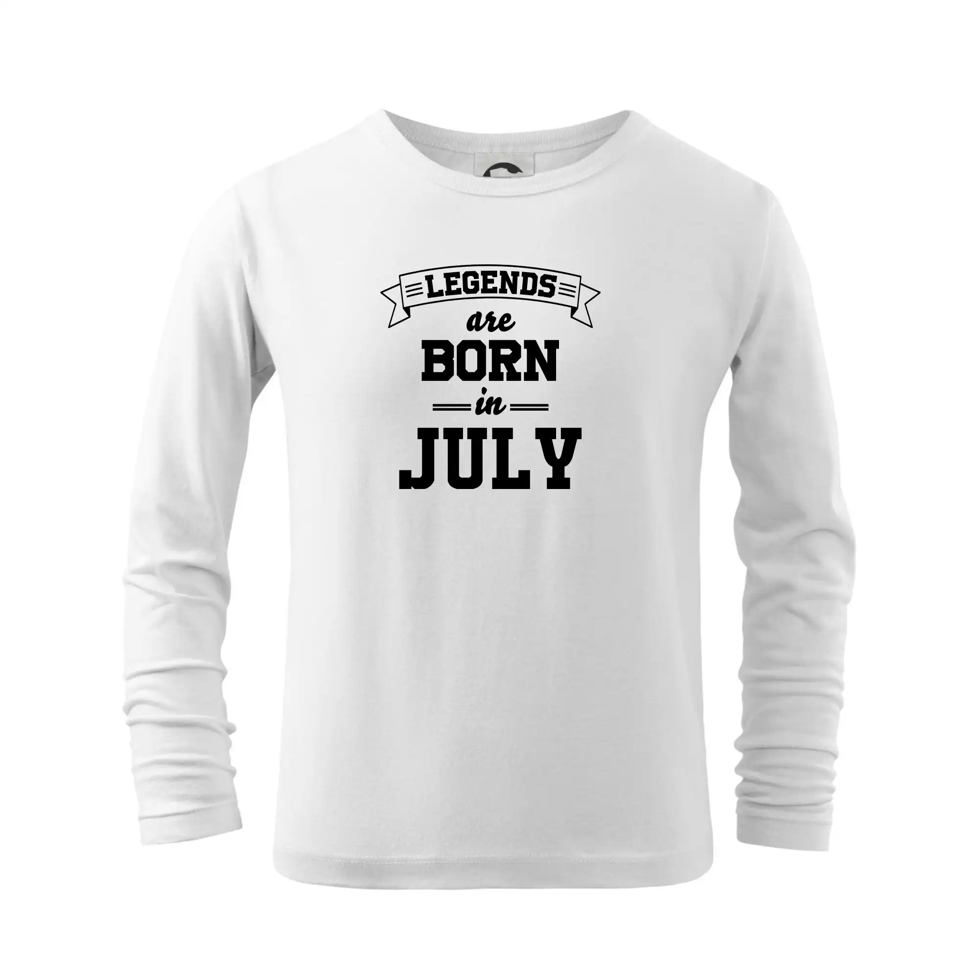 Tričká pre narodených v júli - Legends are born in July - Tričko detské Long Sleeve