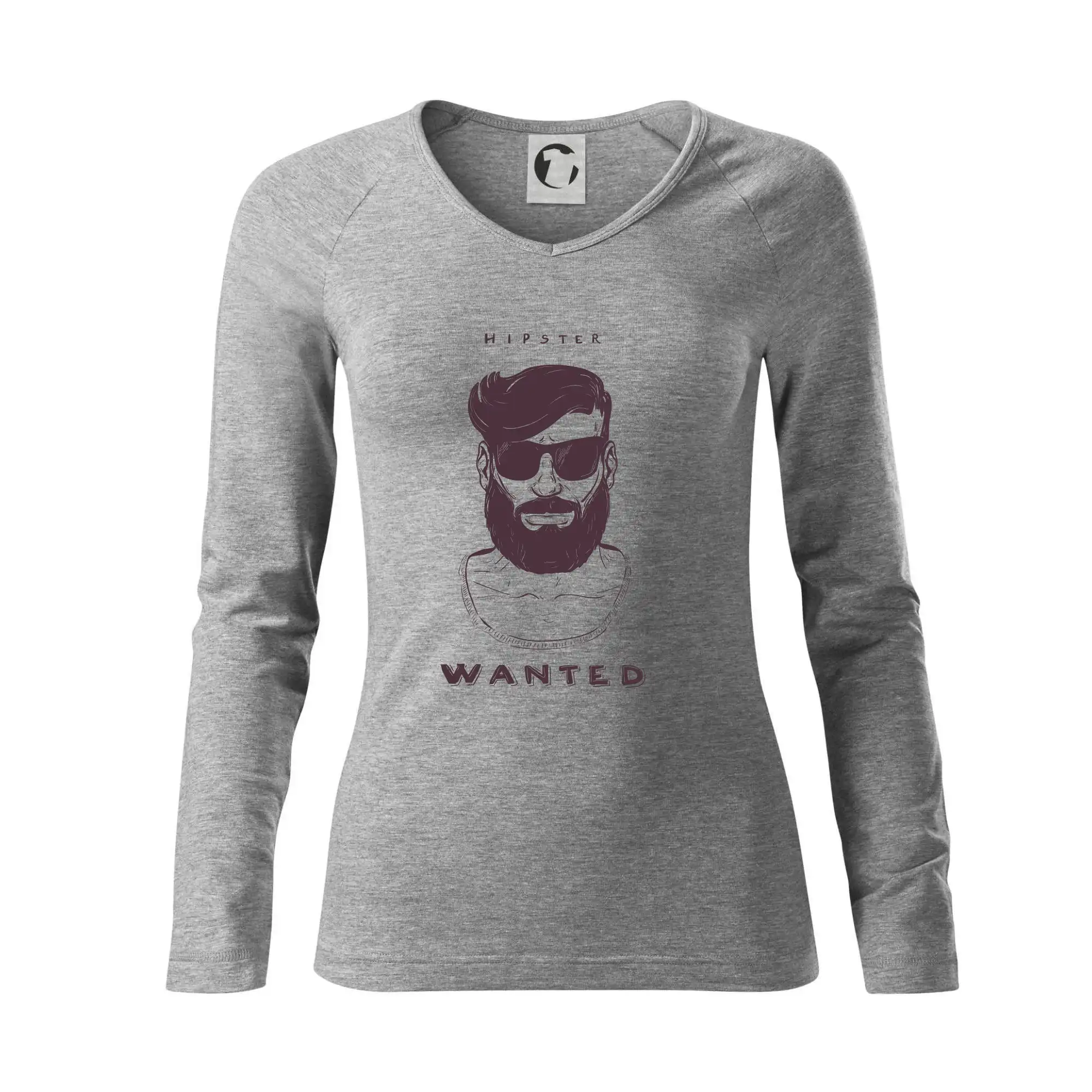 Tričká s fúzikmi - Hipster wanted - Tričko dámske Elegance