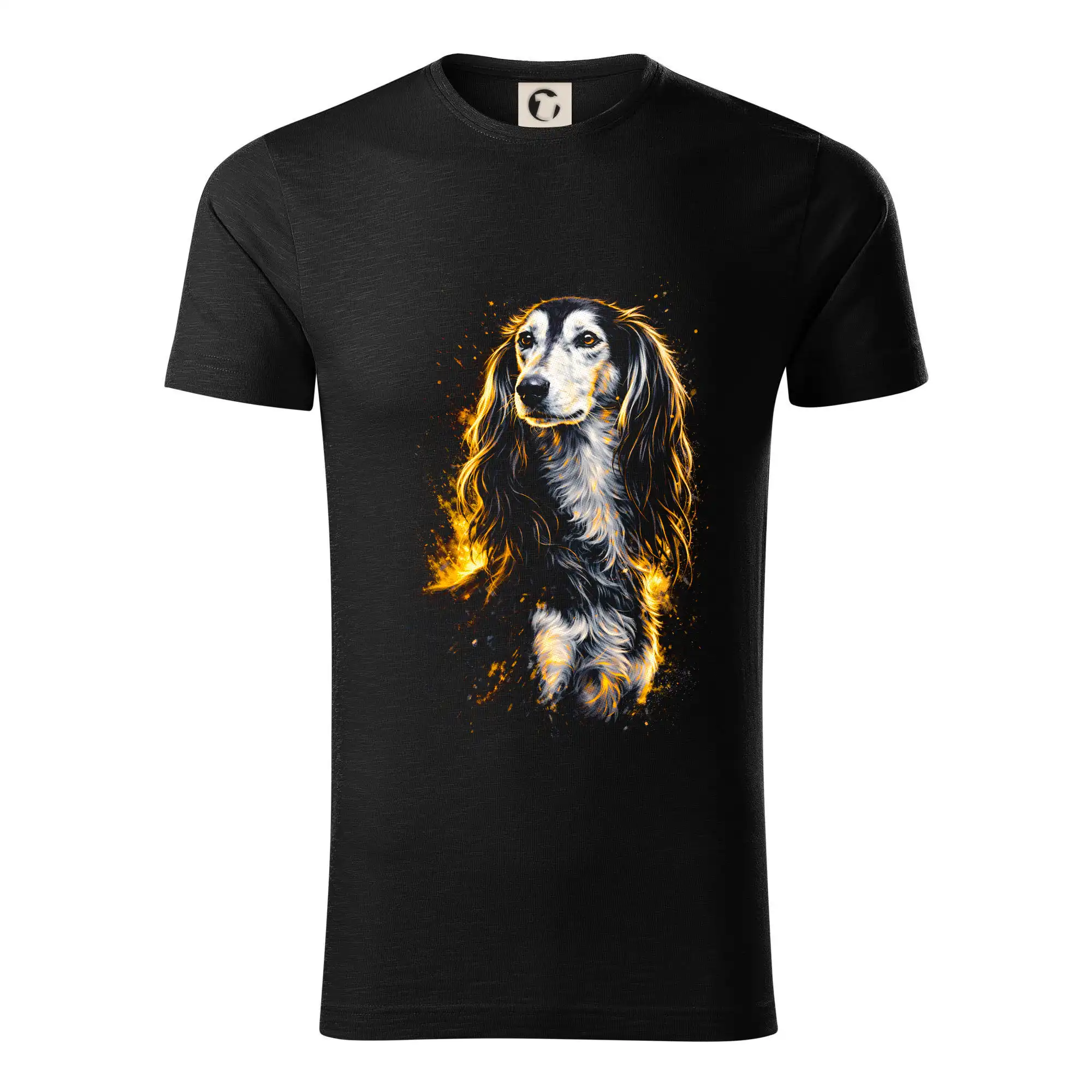 Obrázek polotón perský chrt