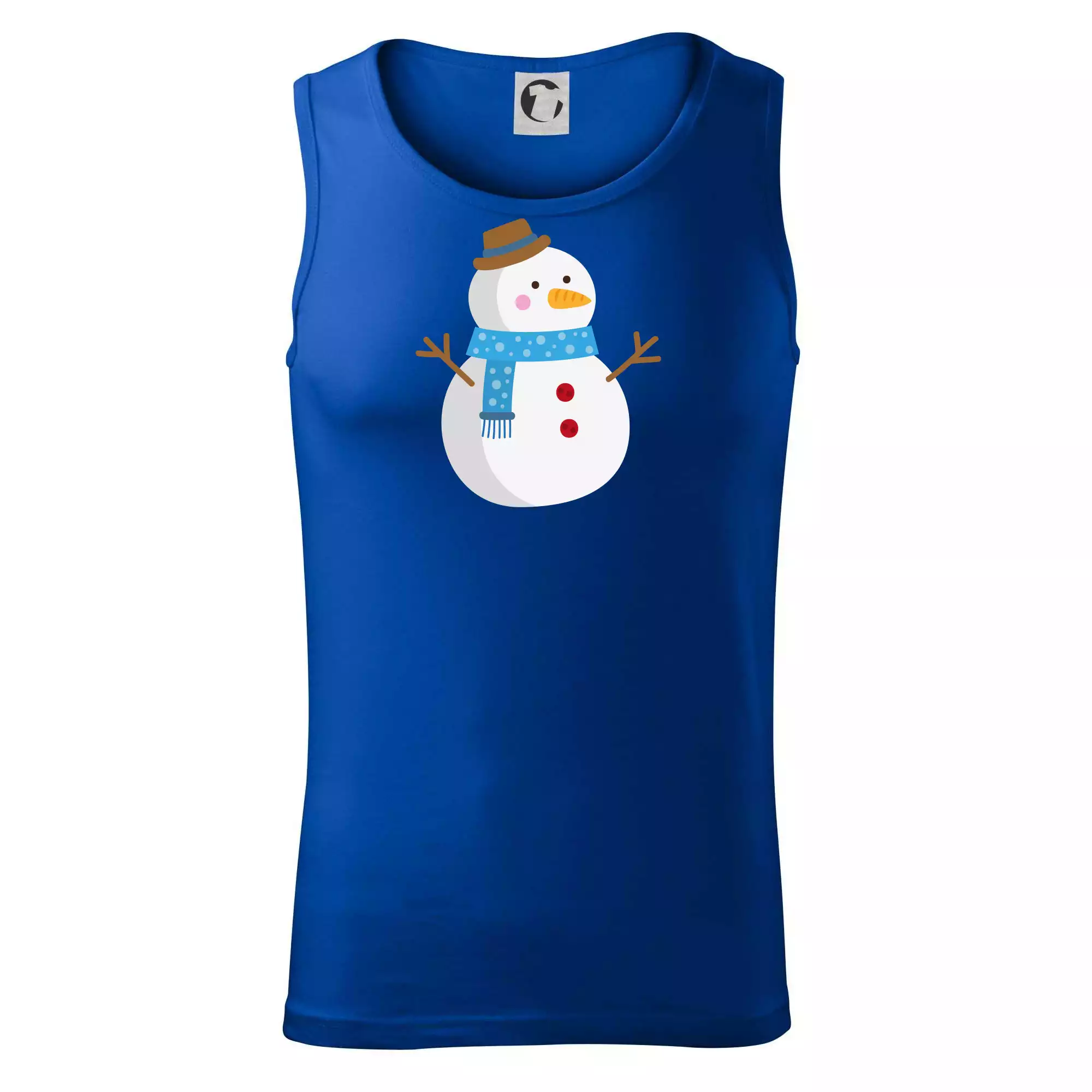 Sněhulák se šálou