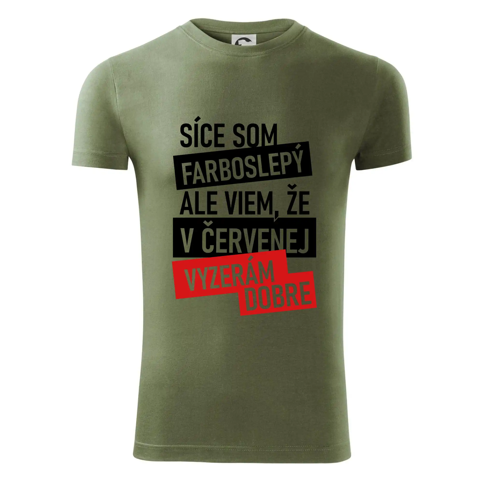 Síce som farboslepý, ale viem, že v červenej vyzerám dobre SK
