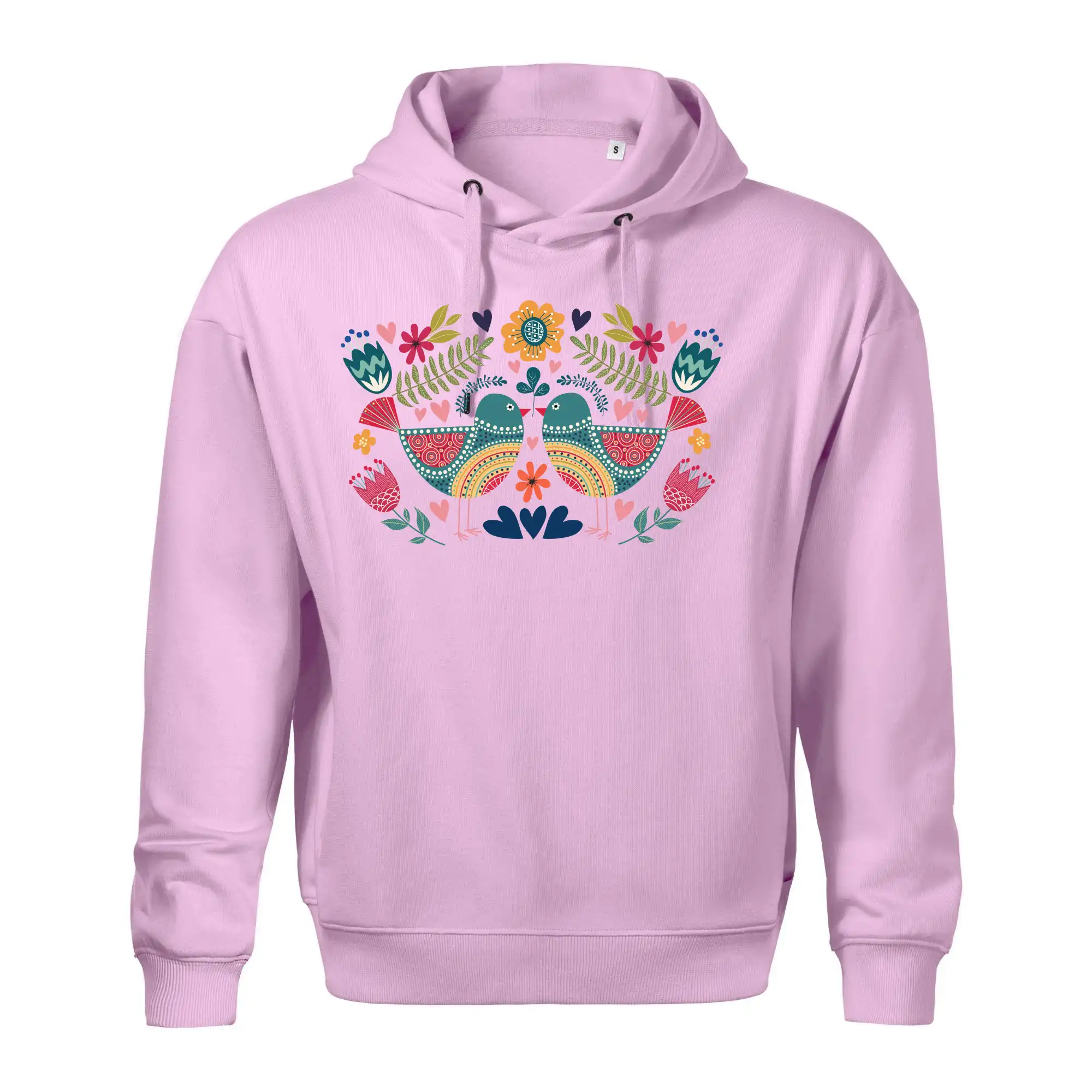 Folklor - dva barevní ptáčci