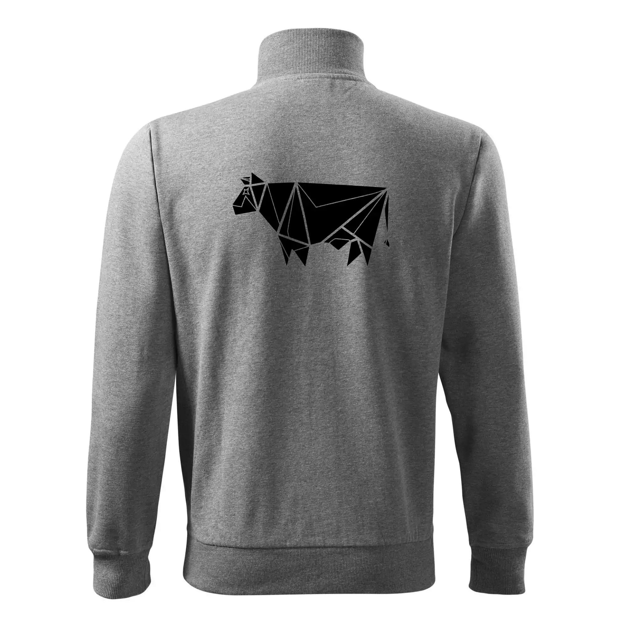 Origami kráva z boku