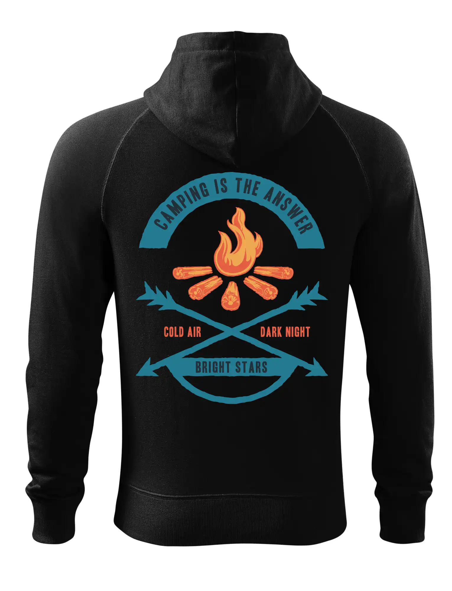 Camping oheň