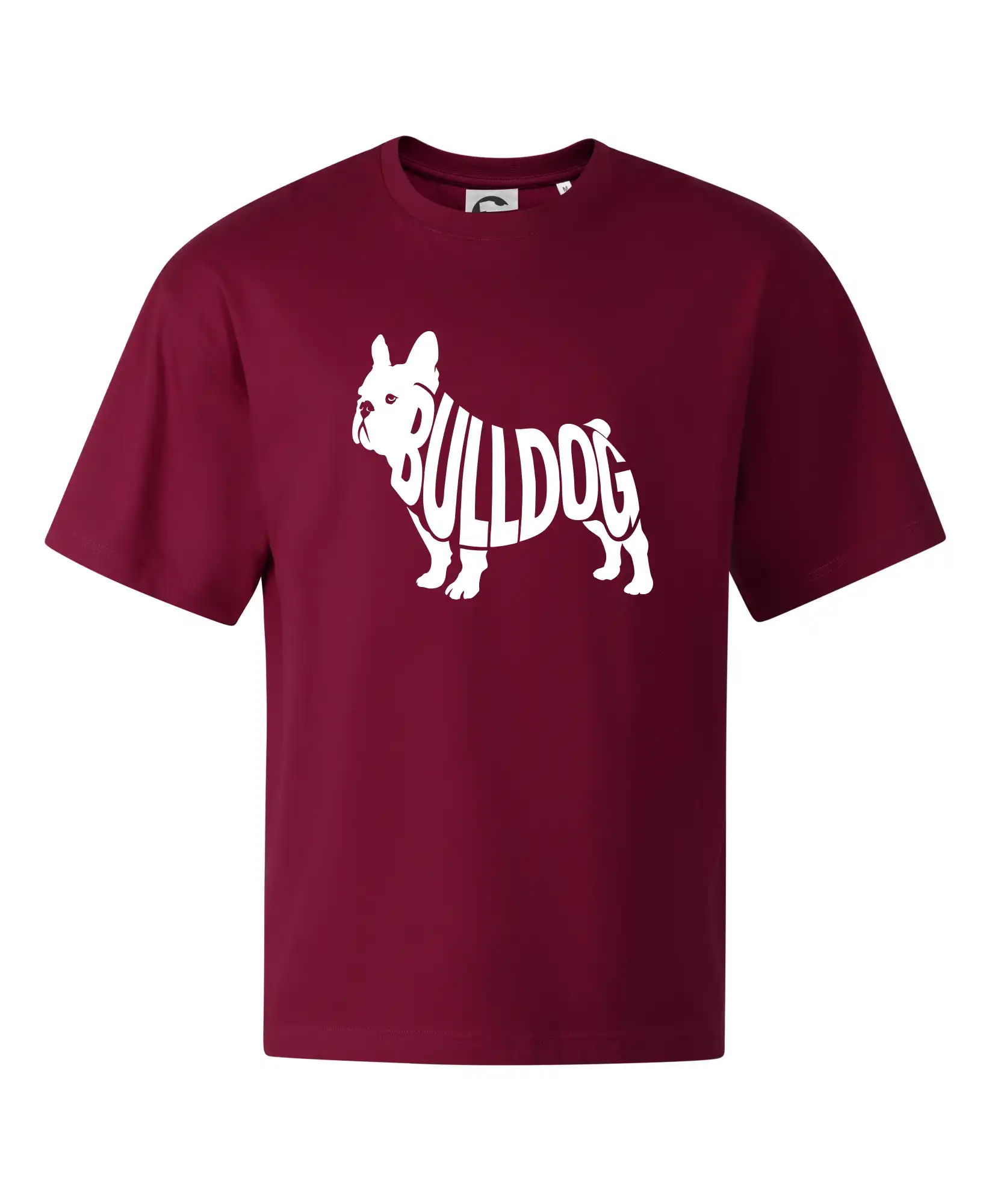 Bulldog  nápis v těle
