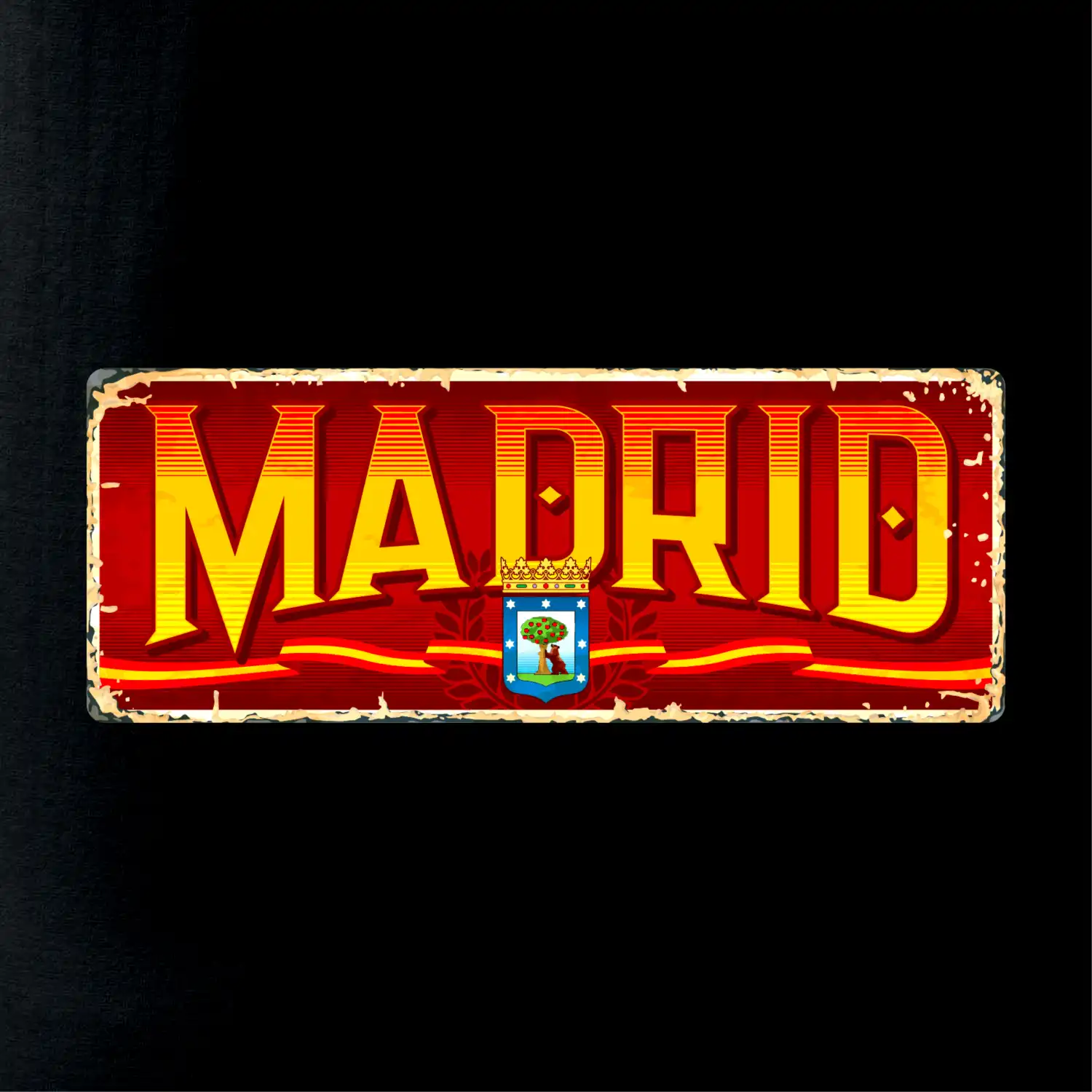 Cedule stará Madrid
