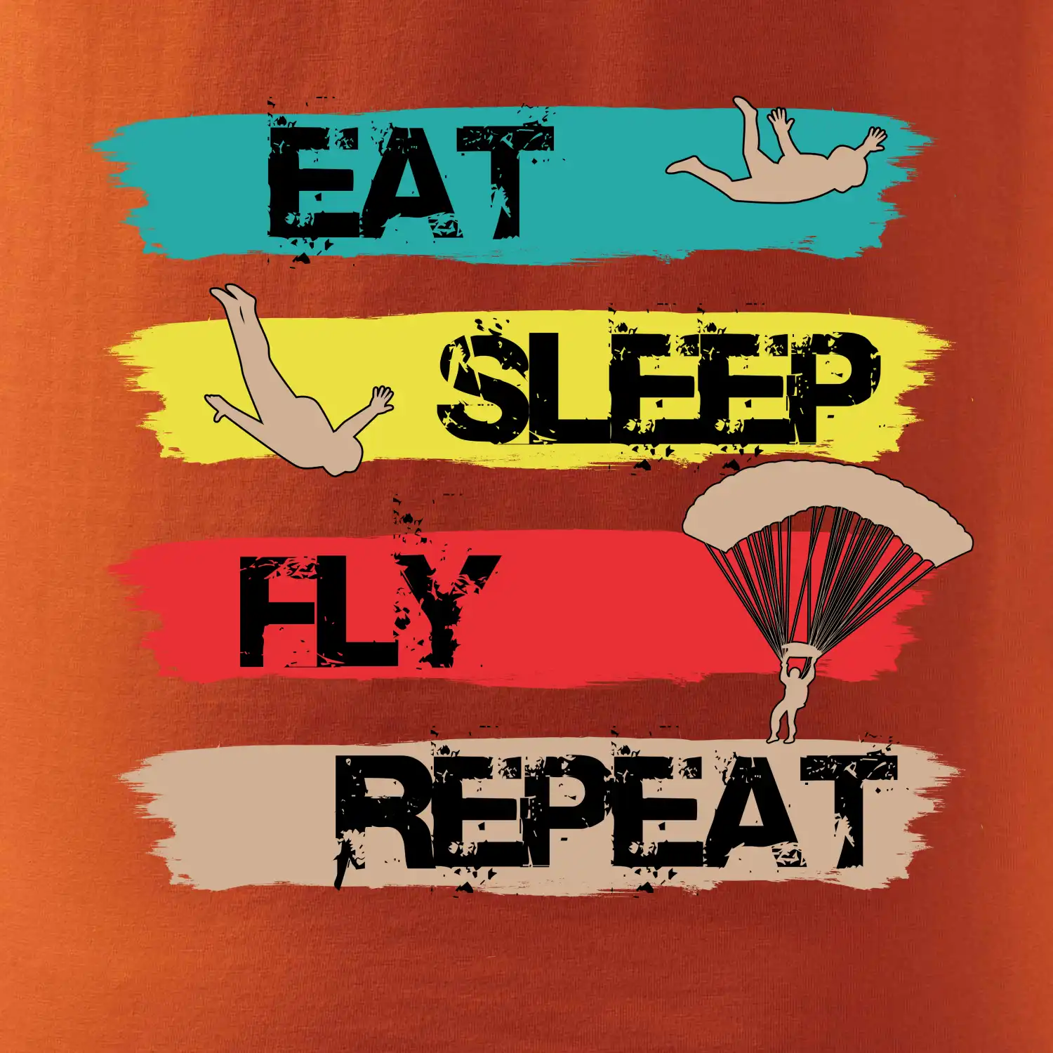 Eat Sleep Fly Repeat Paragliding