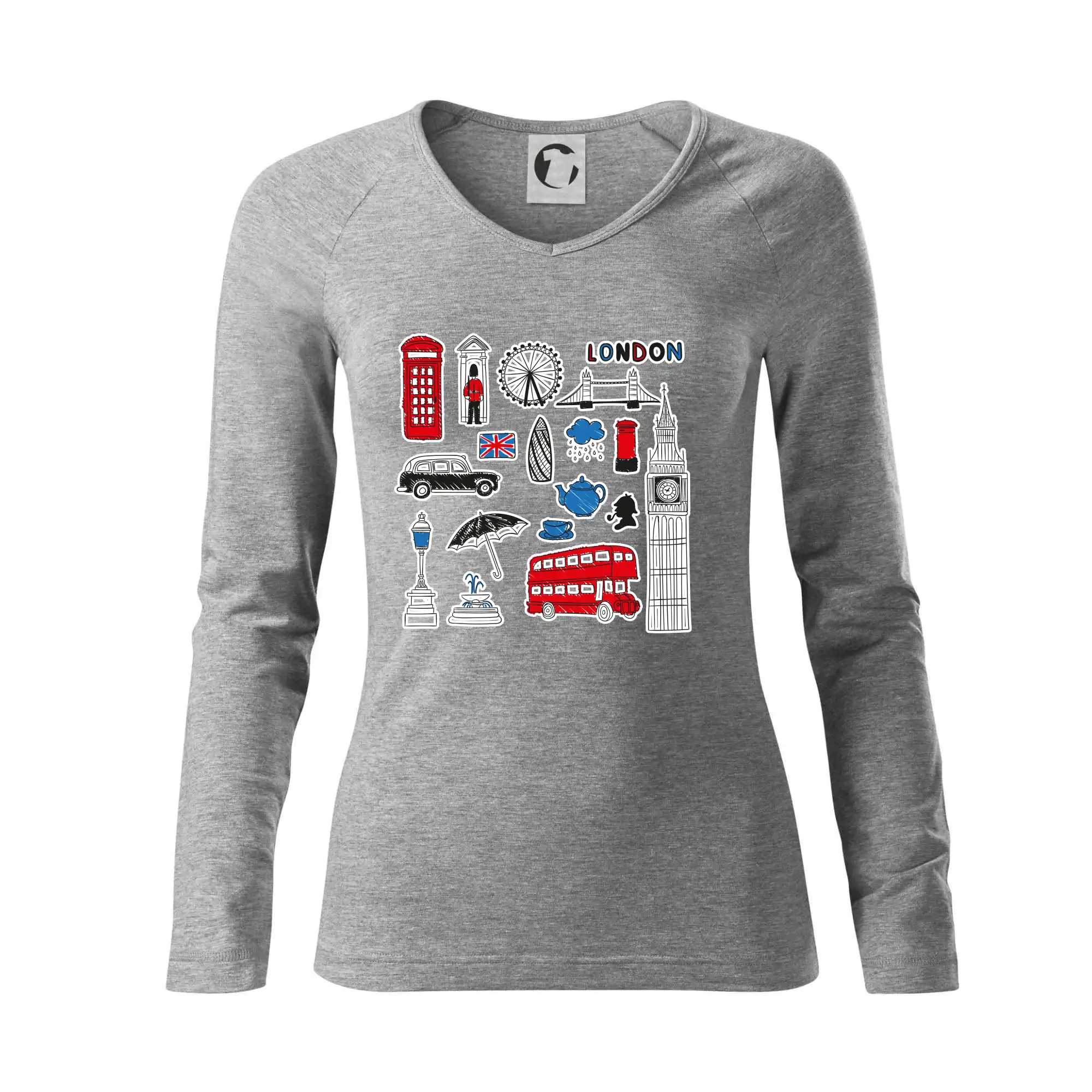 Velká Británie - kreslené ikonky