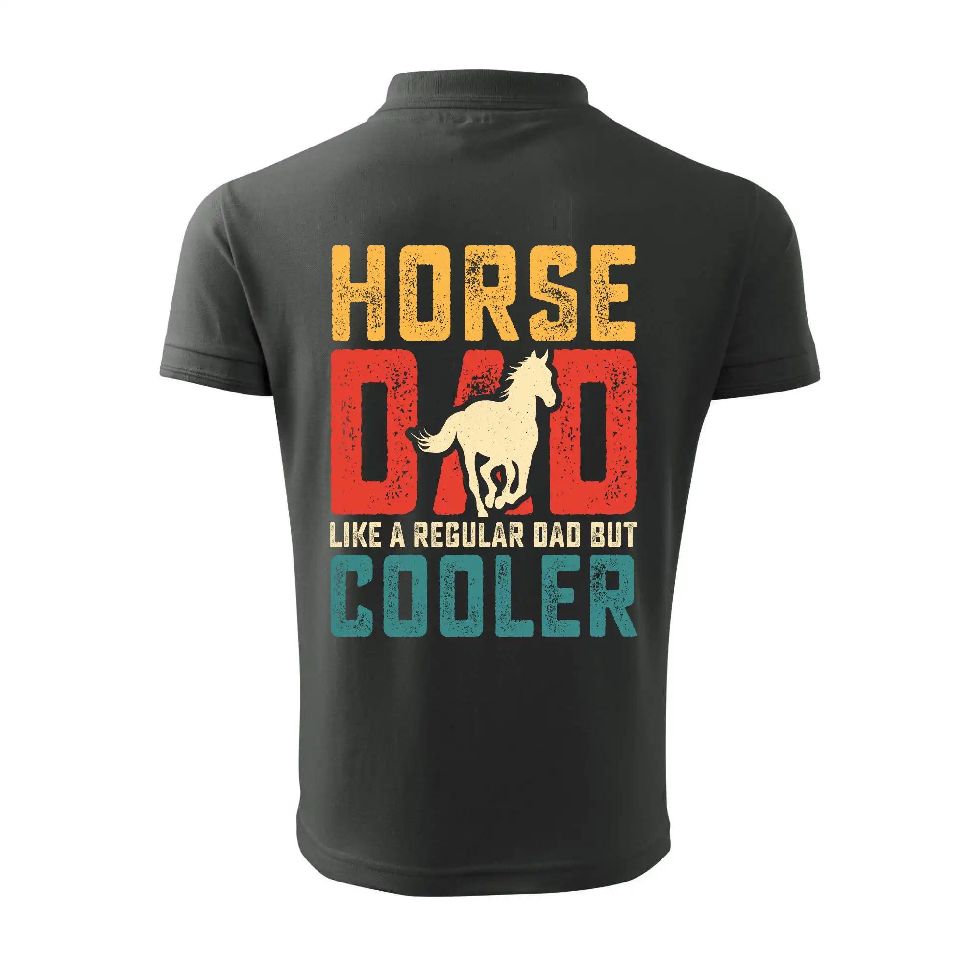 Horse dad like a regular dad but cooler