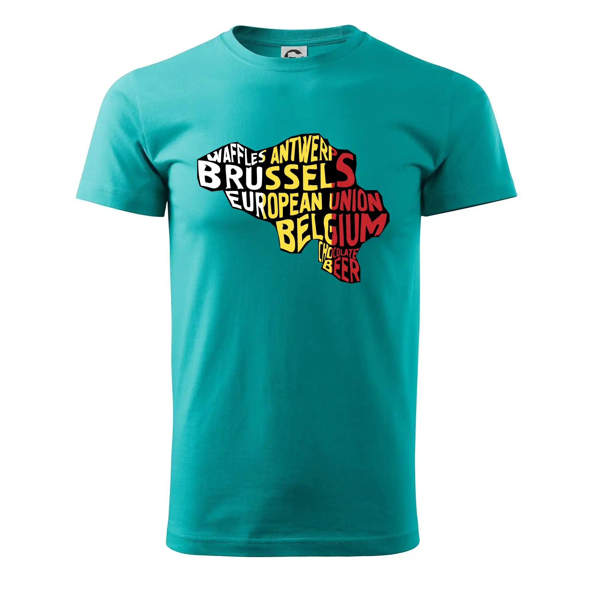 Mapy - názvy měst - Belgie