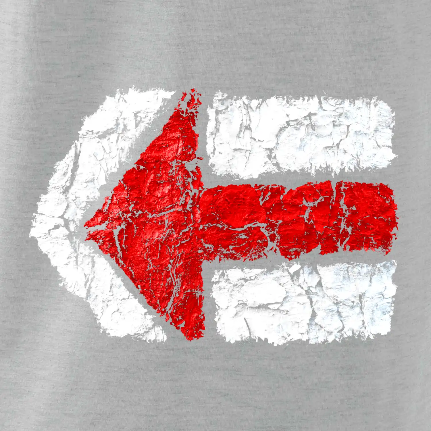 Párová turistická značka  červená