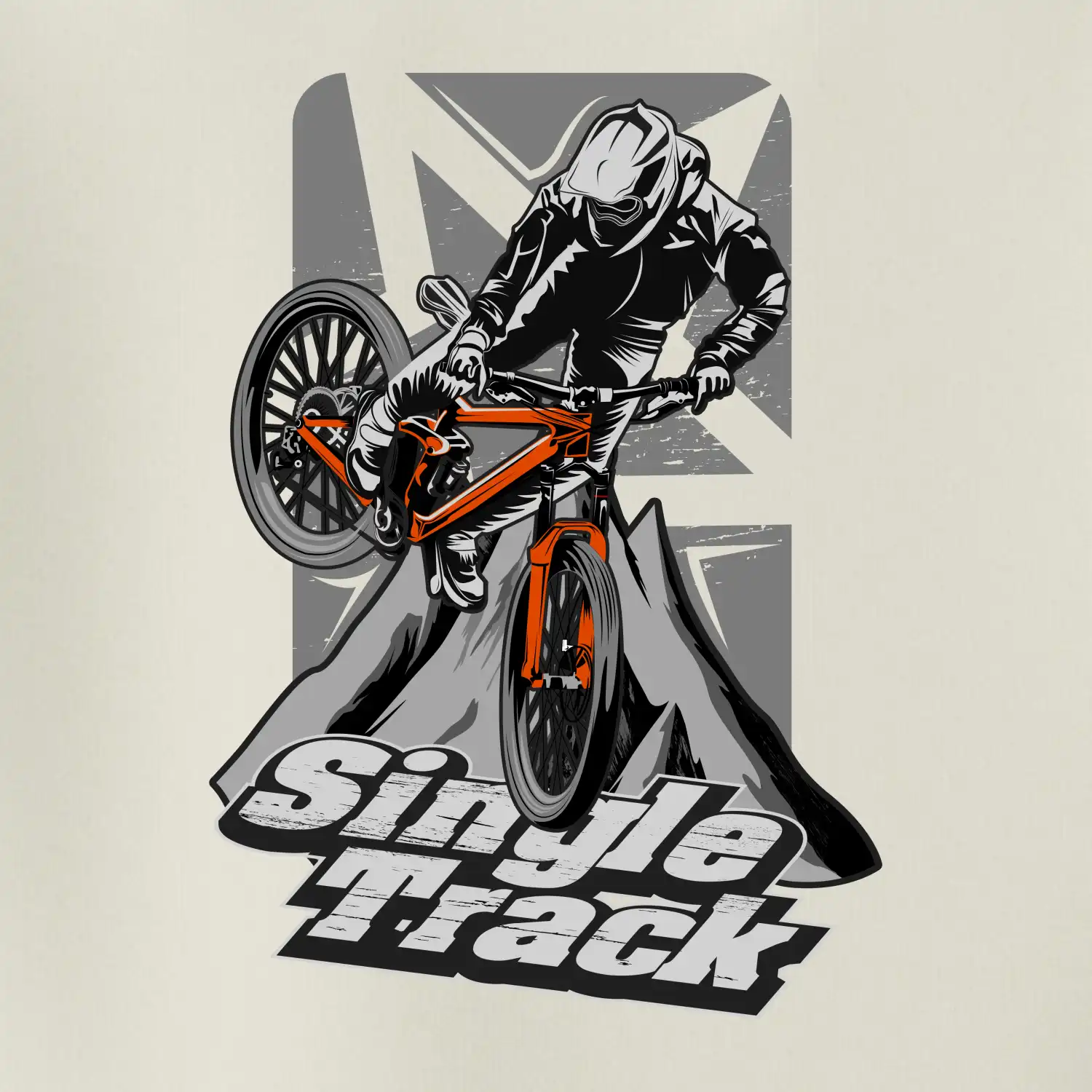 Single track trať