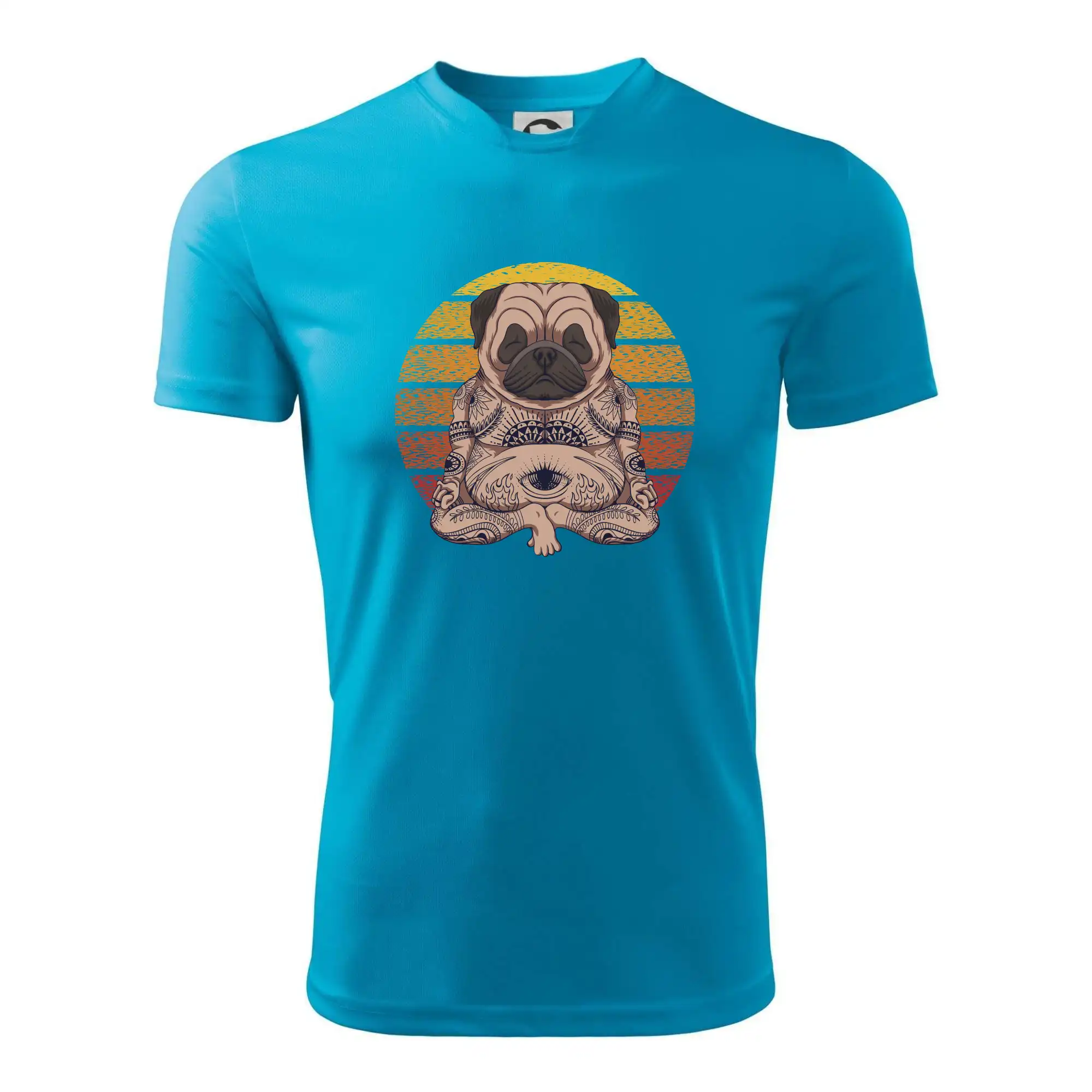 Yoga meditace - pug