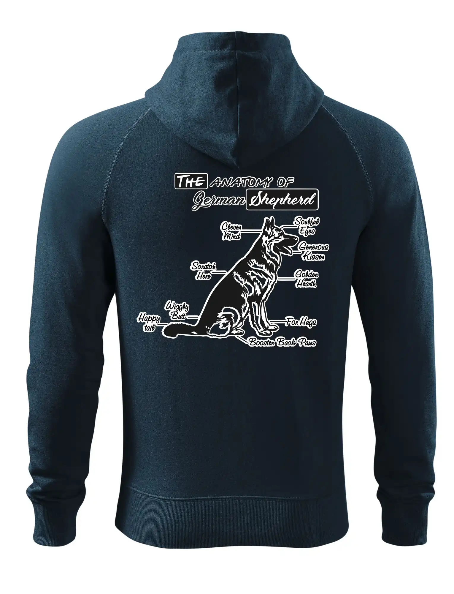 Německý ovčák - Anatomie