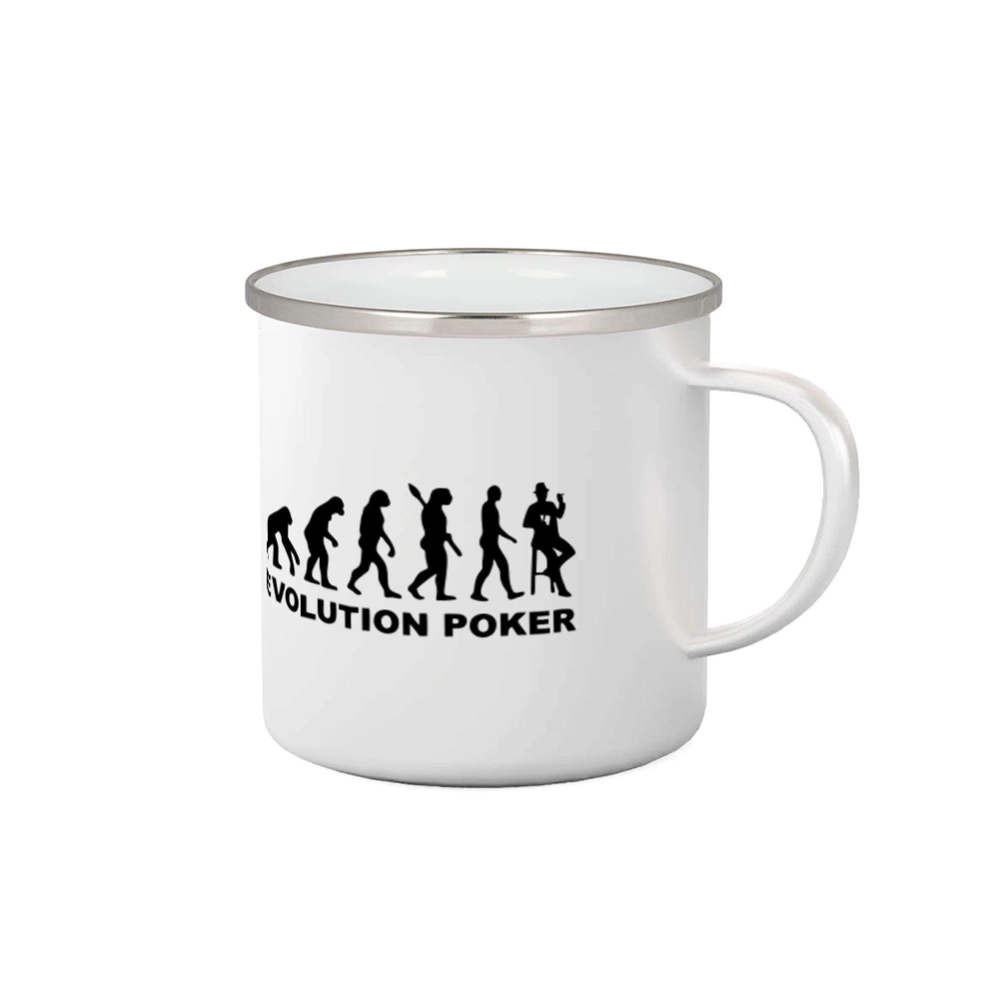 Poker tričká - Evolution poker - Plecháčik