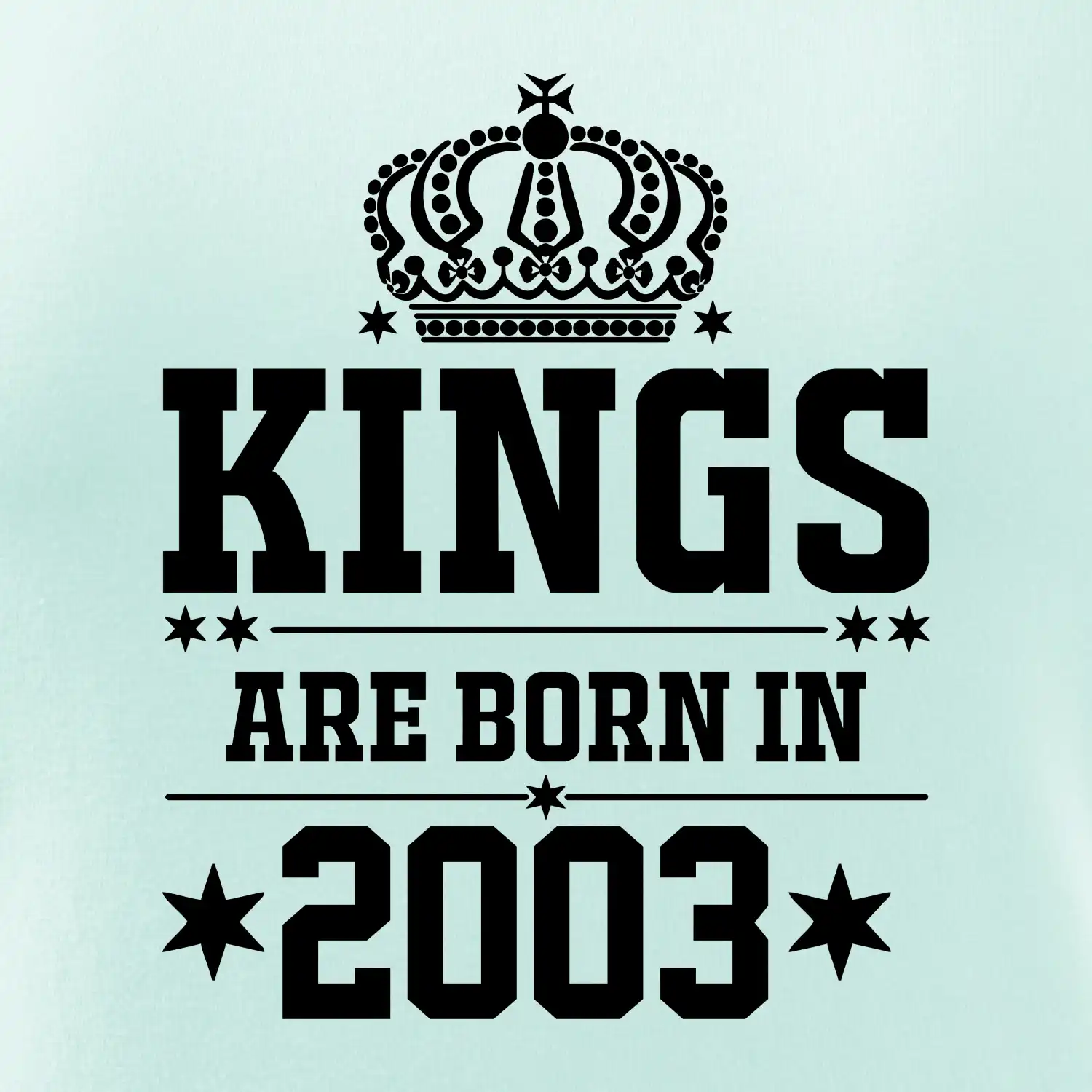 Kings are born in 2003